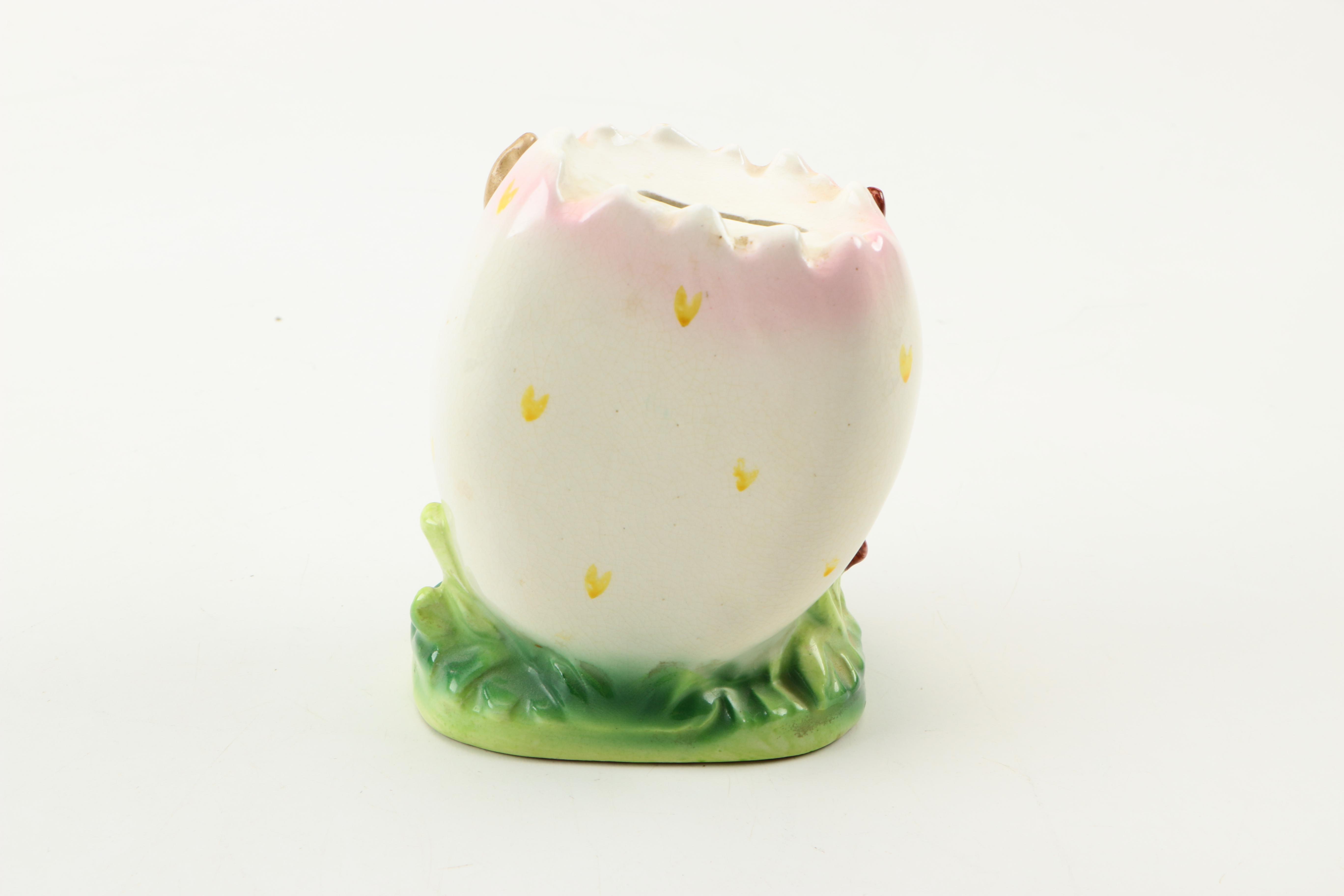 Assorted Ceramic Decor Including Delft