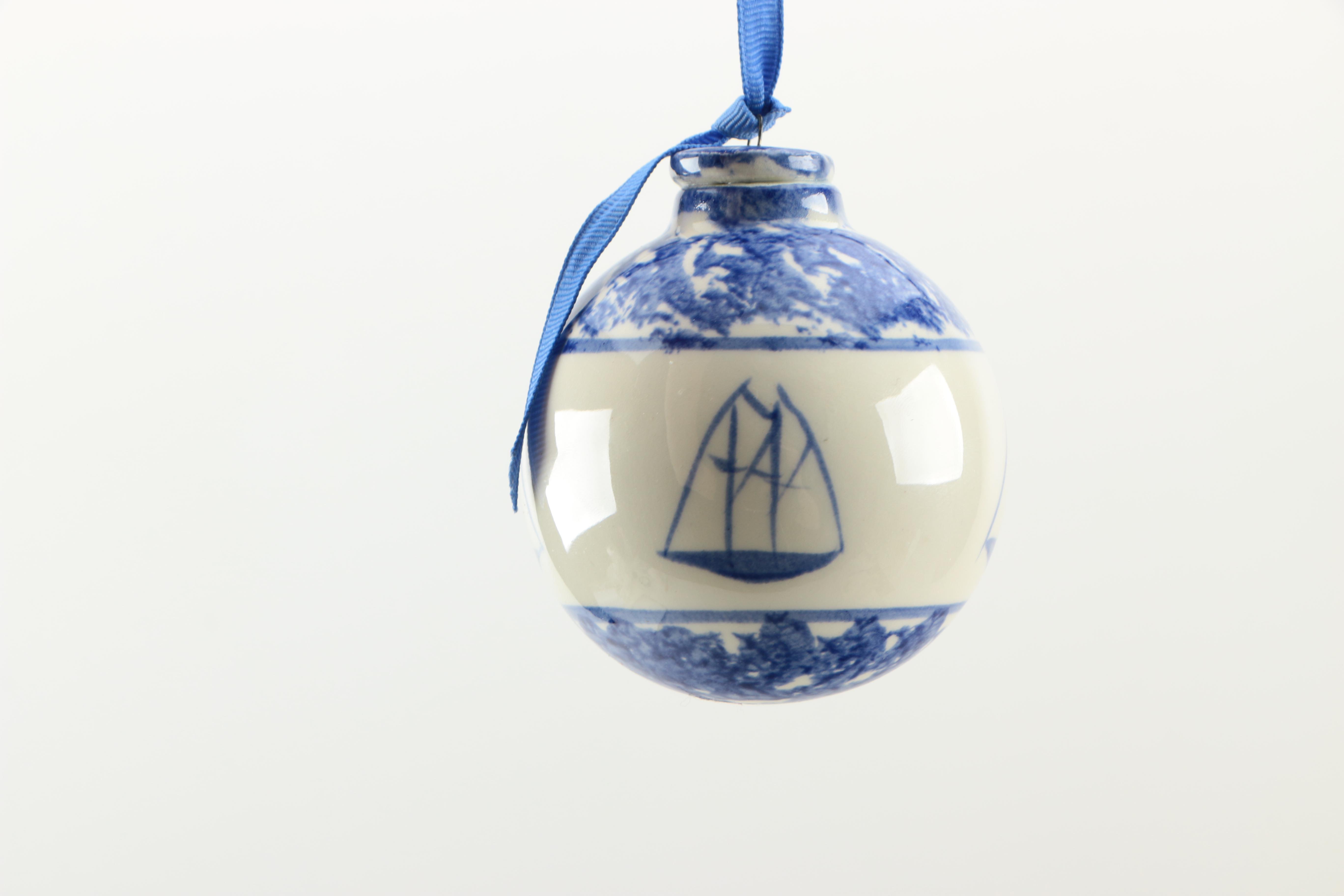 Assorted Ceramic Decor Including Delft