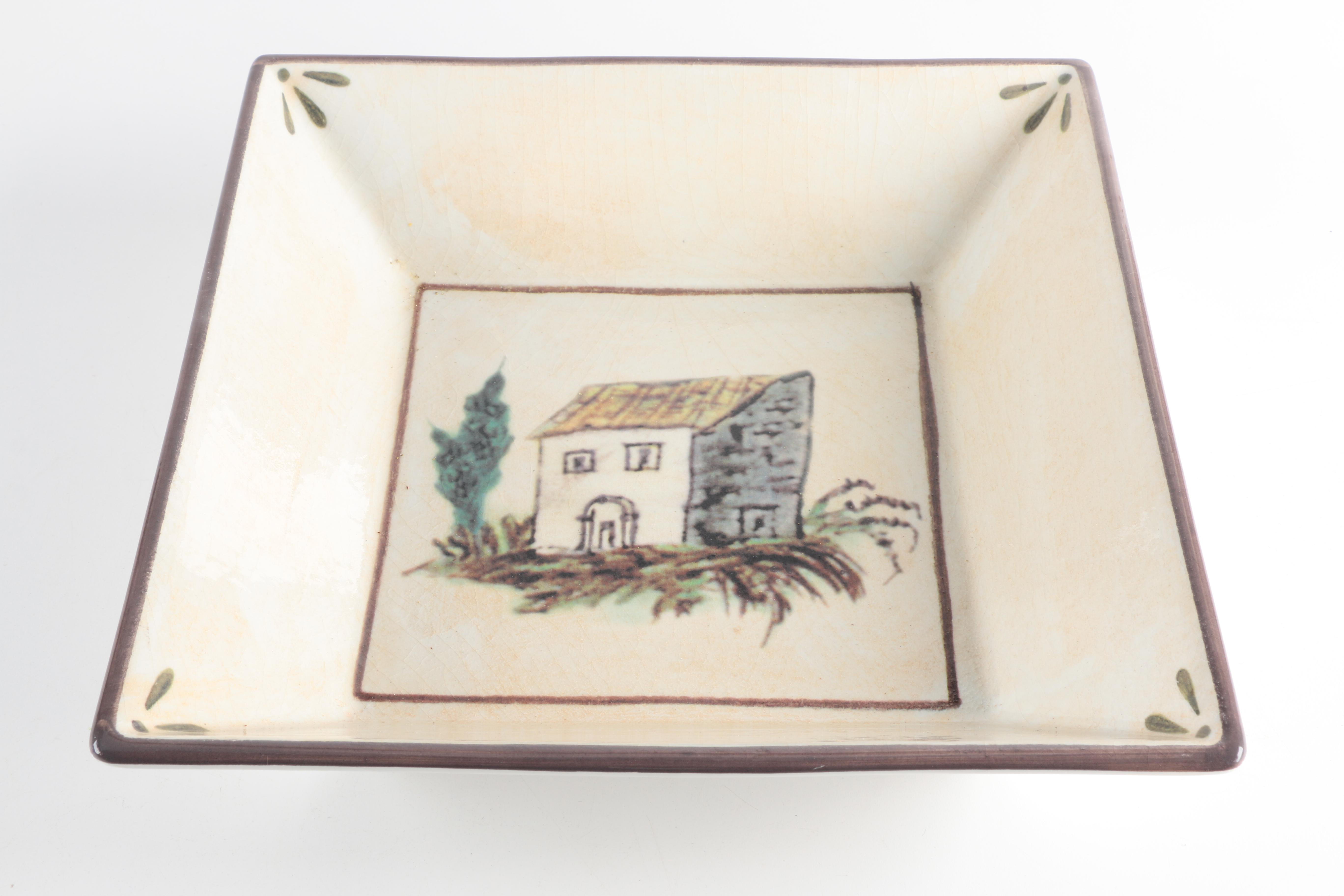 Italian Made Ceramic Plates