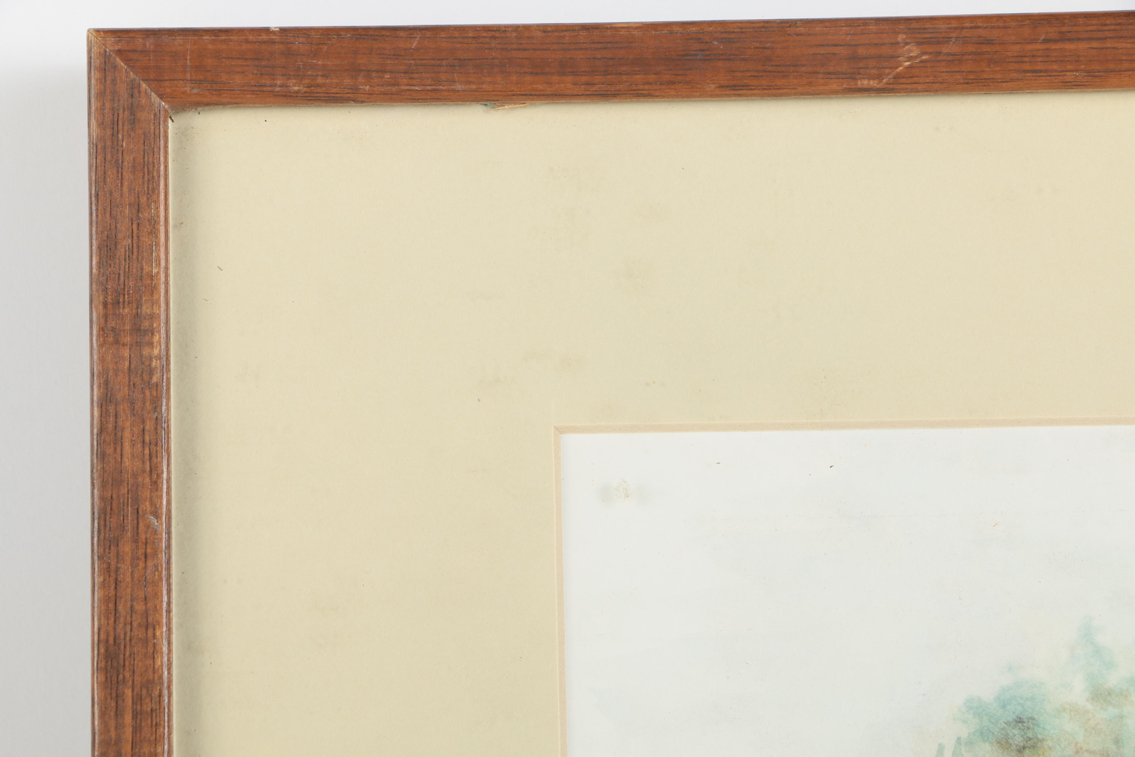 Lalys Watercolor on Cardboard of Farmhands