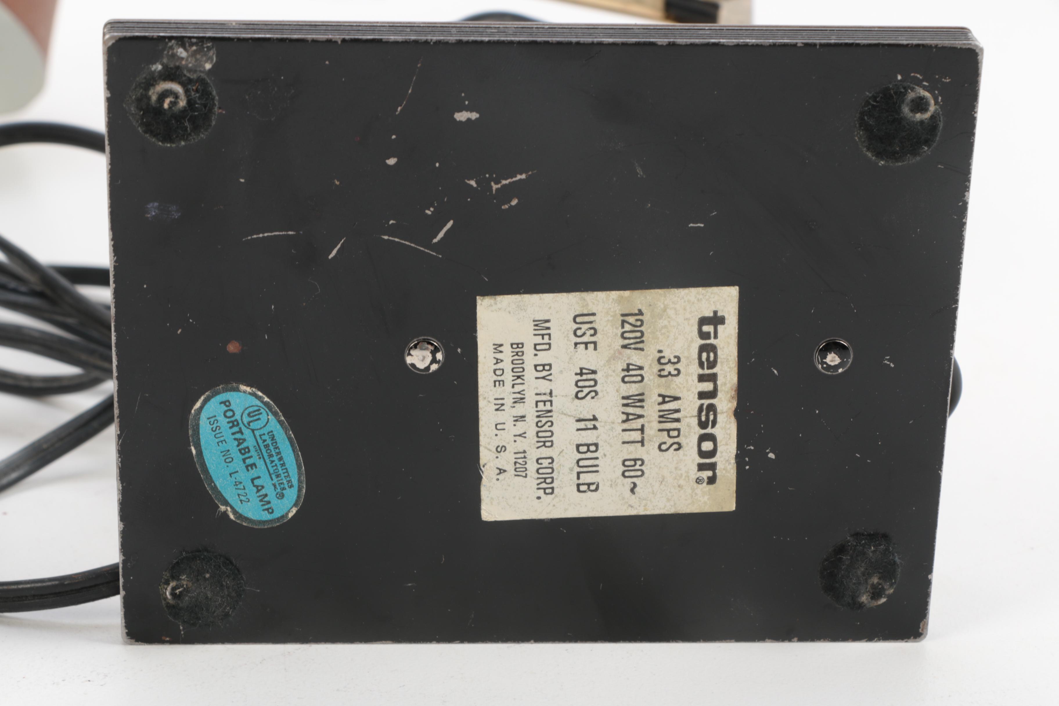 Metal Bankers and Task Table Lamps