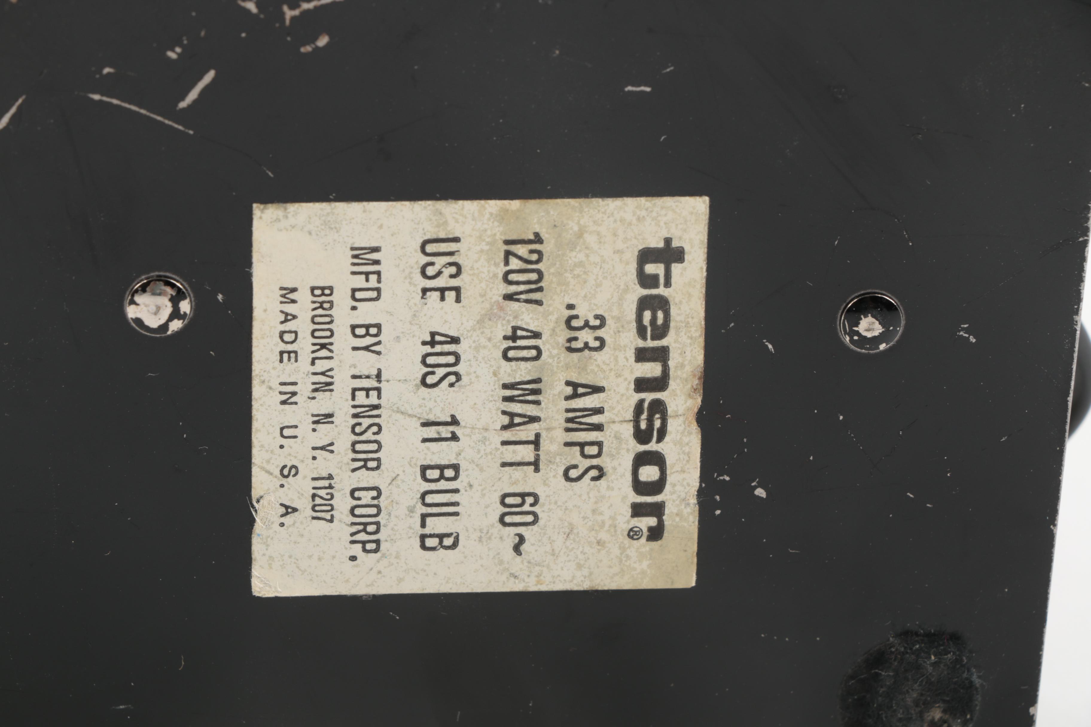 Metal Bankers and Task Table Lamps