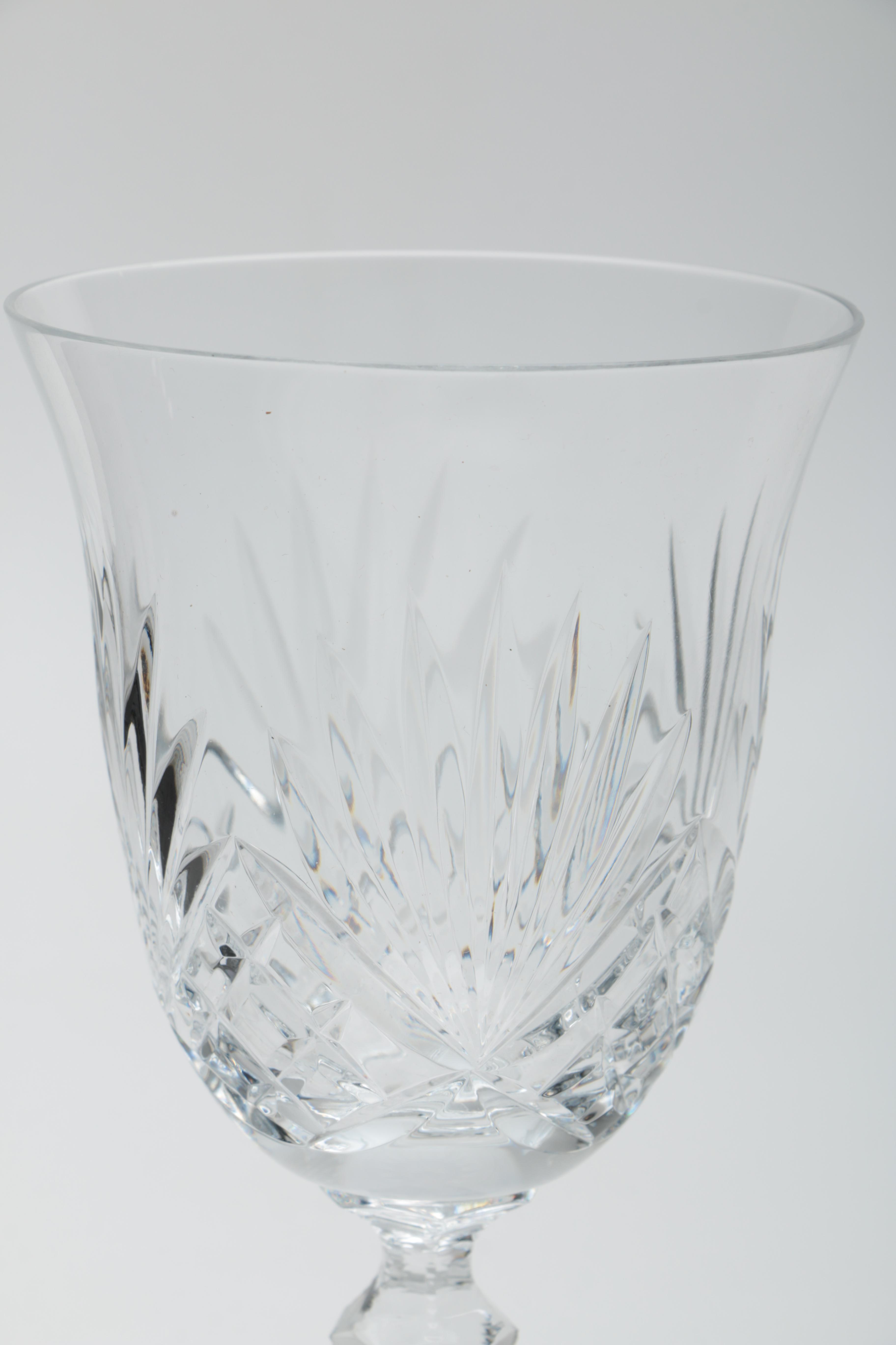 Crystal Wine Glasses Including Rogaska