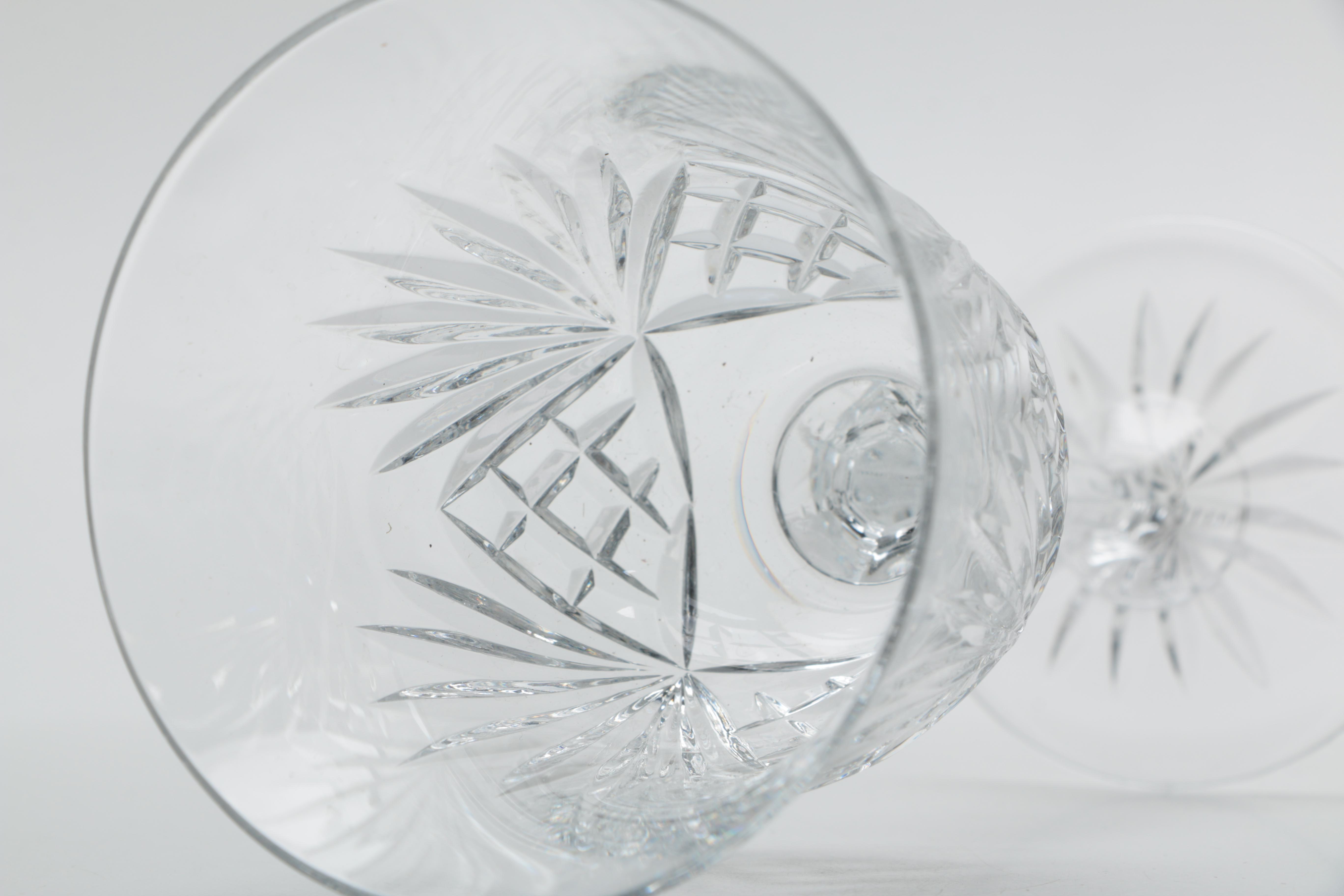 Crystal Wine Glasses Including Rogaska