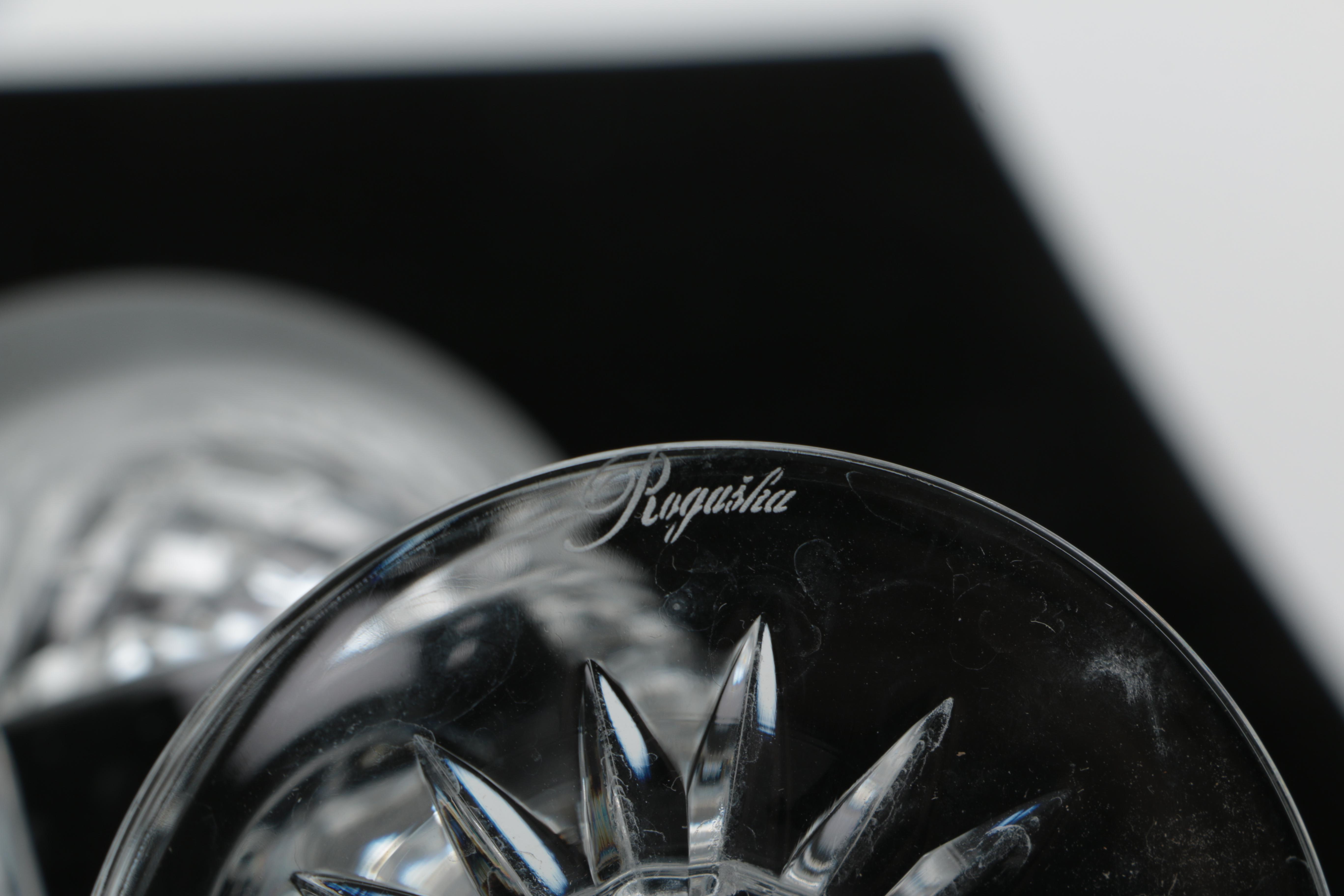 Crystal Wine Glasses Including Rogaska