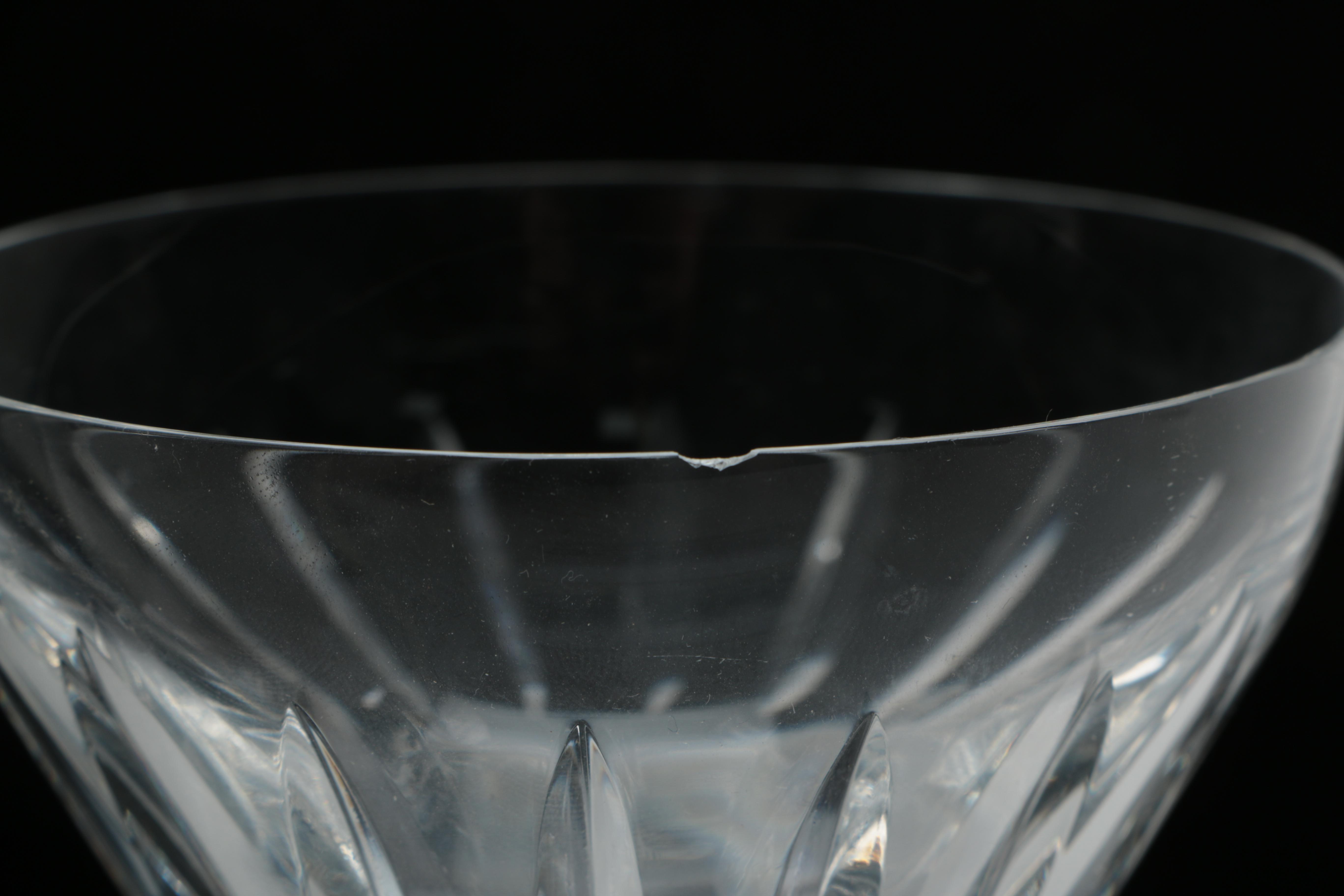 Crystal Wine Glasses Including Rogaska