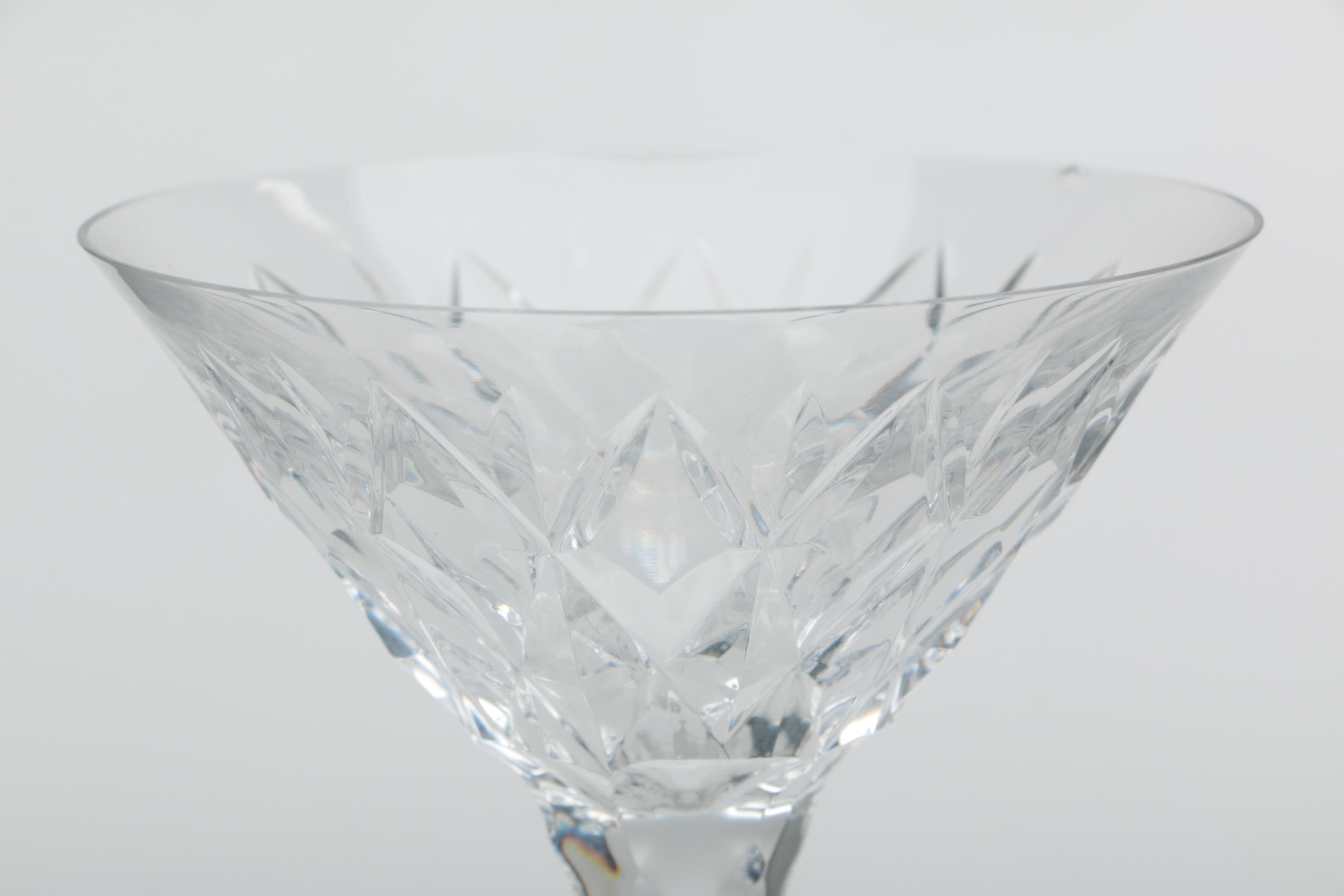 Crystal Wine Glasses Including Rogaska