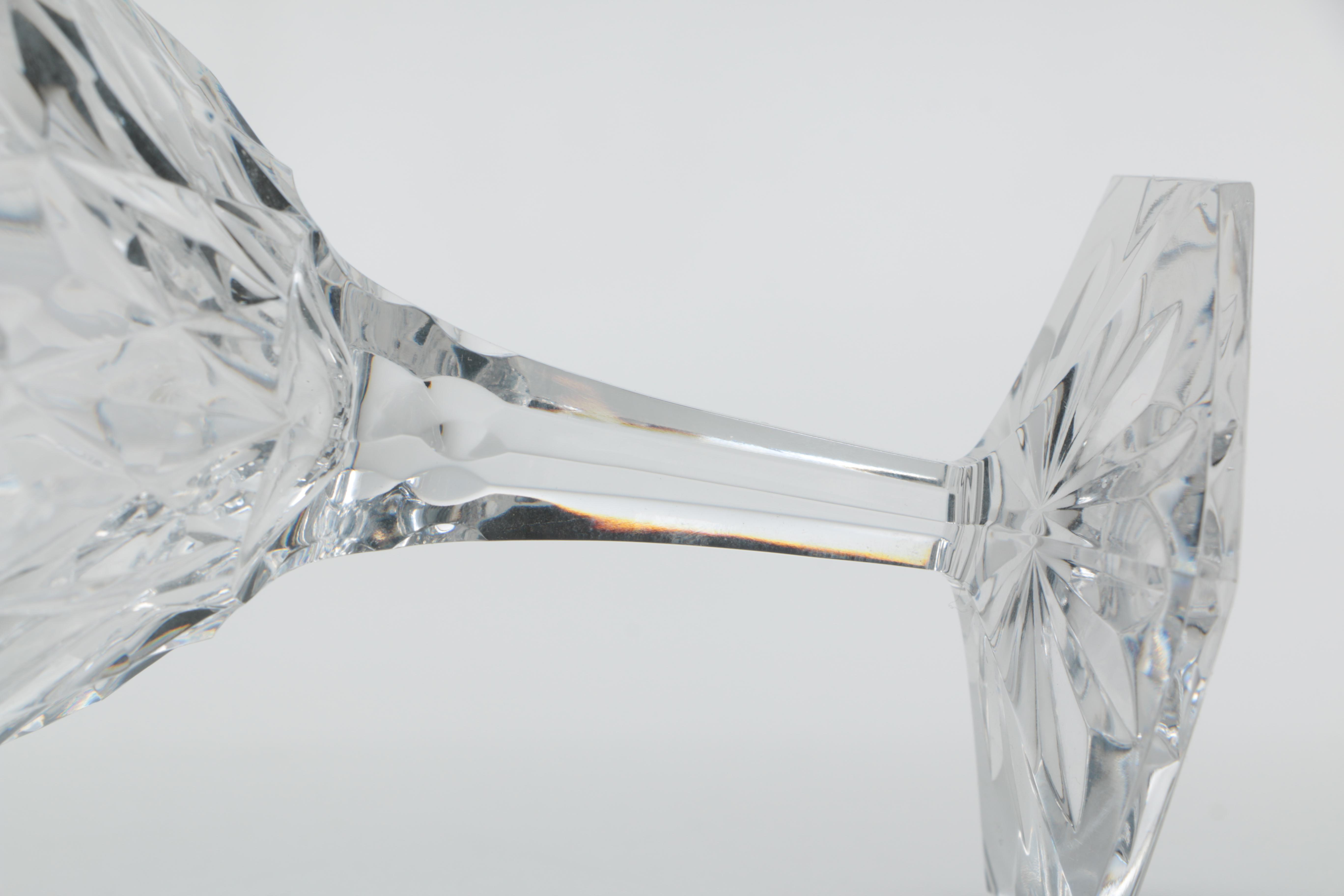 Crystal Wine Glasses Including Rogaska