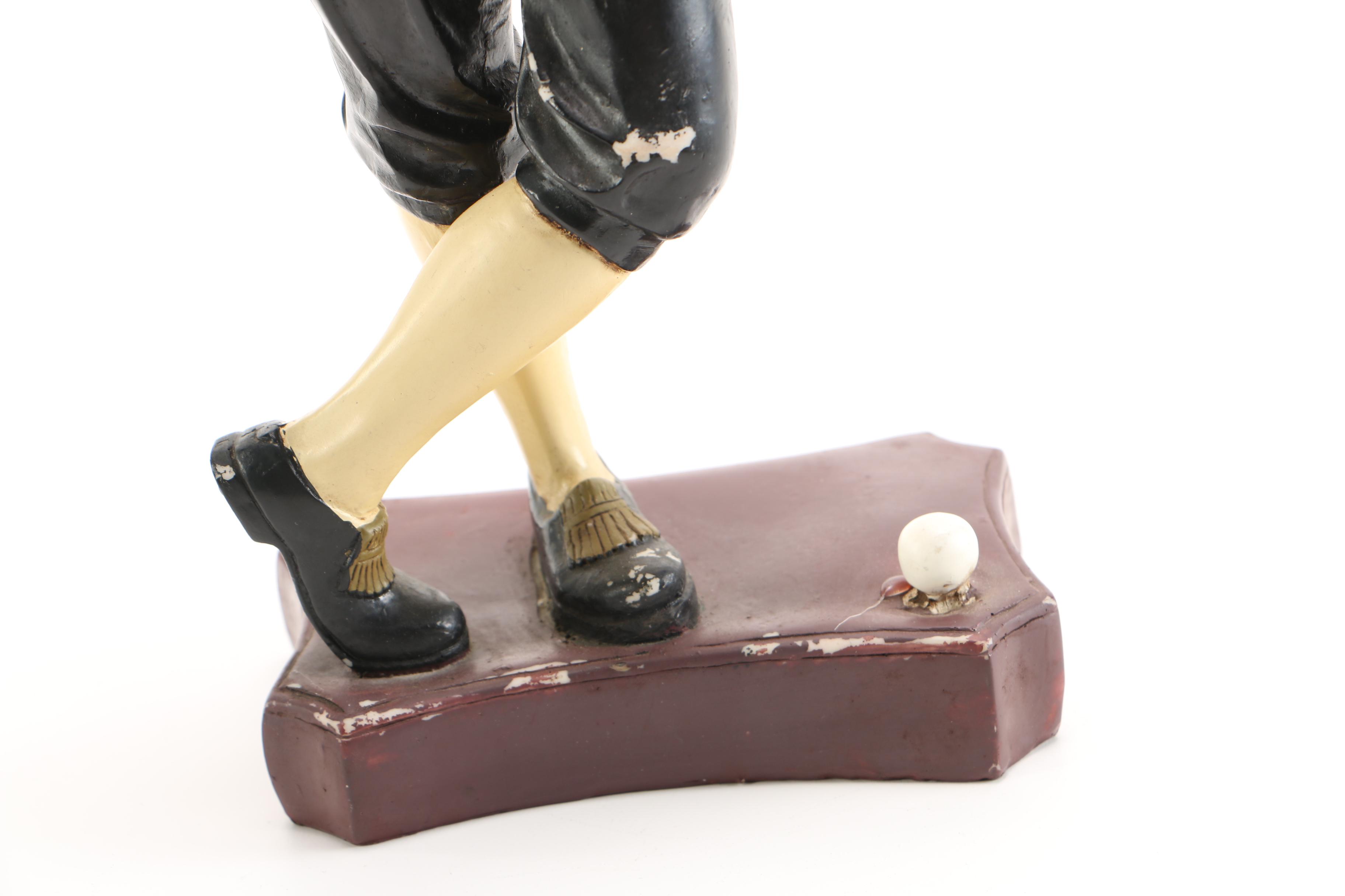 Golfer Figurine