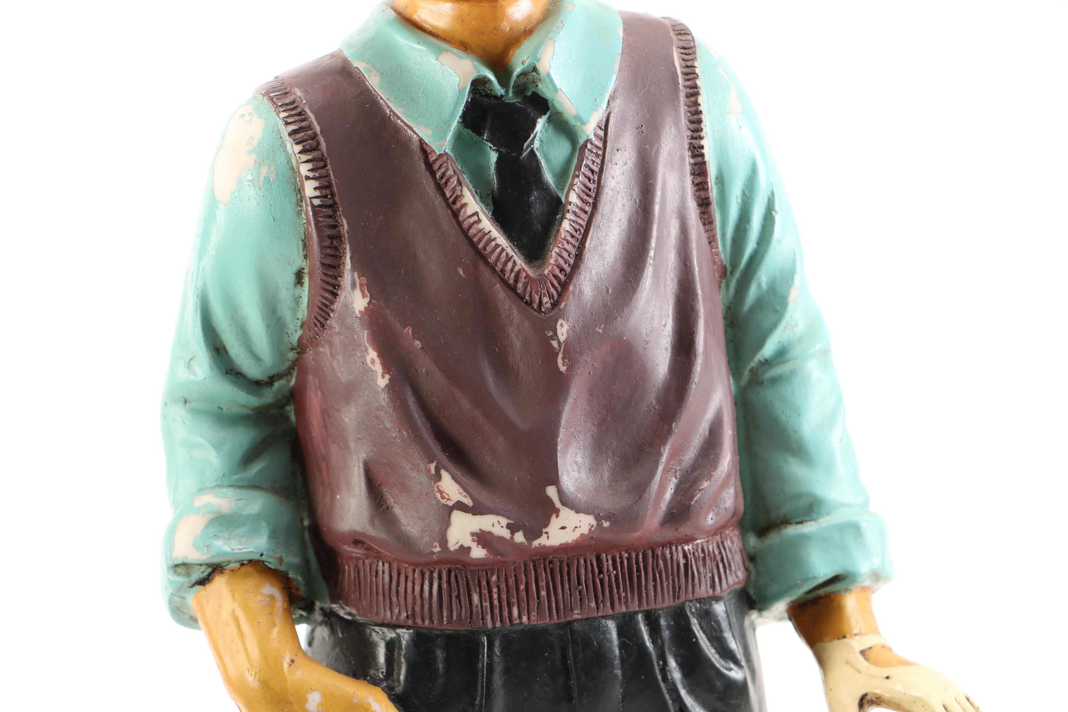 Golfer Figurine