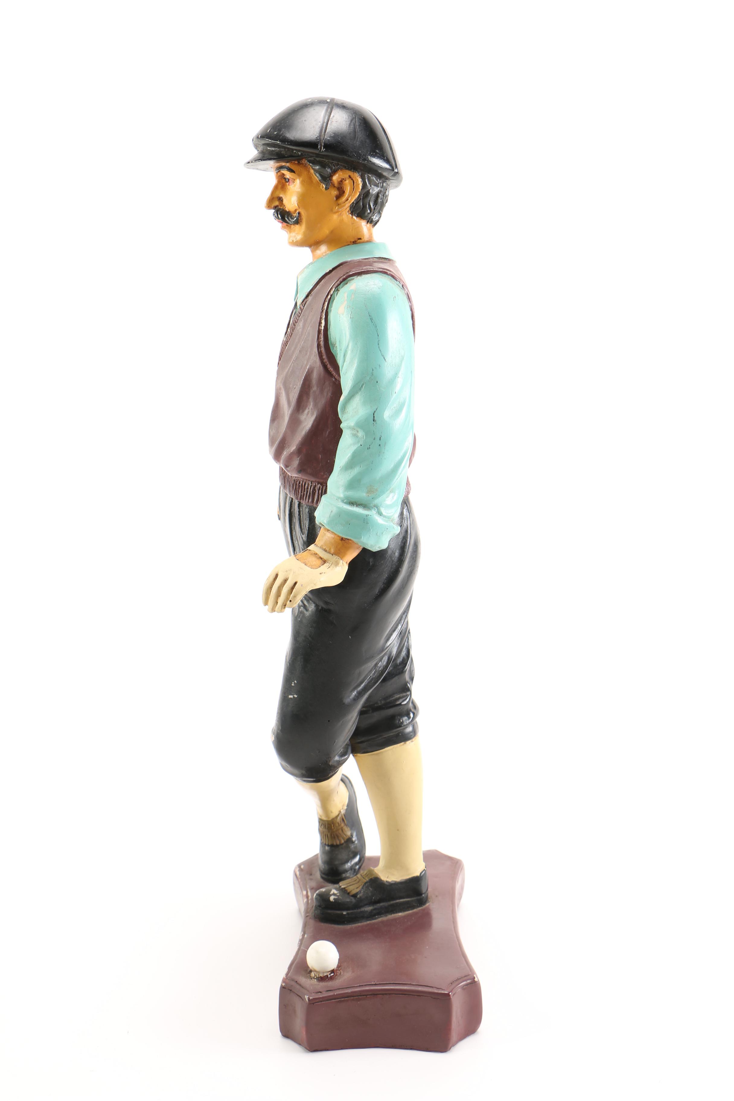 Golfer Figurine