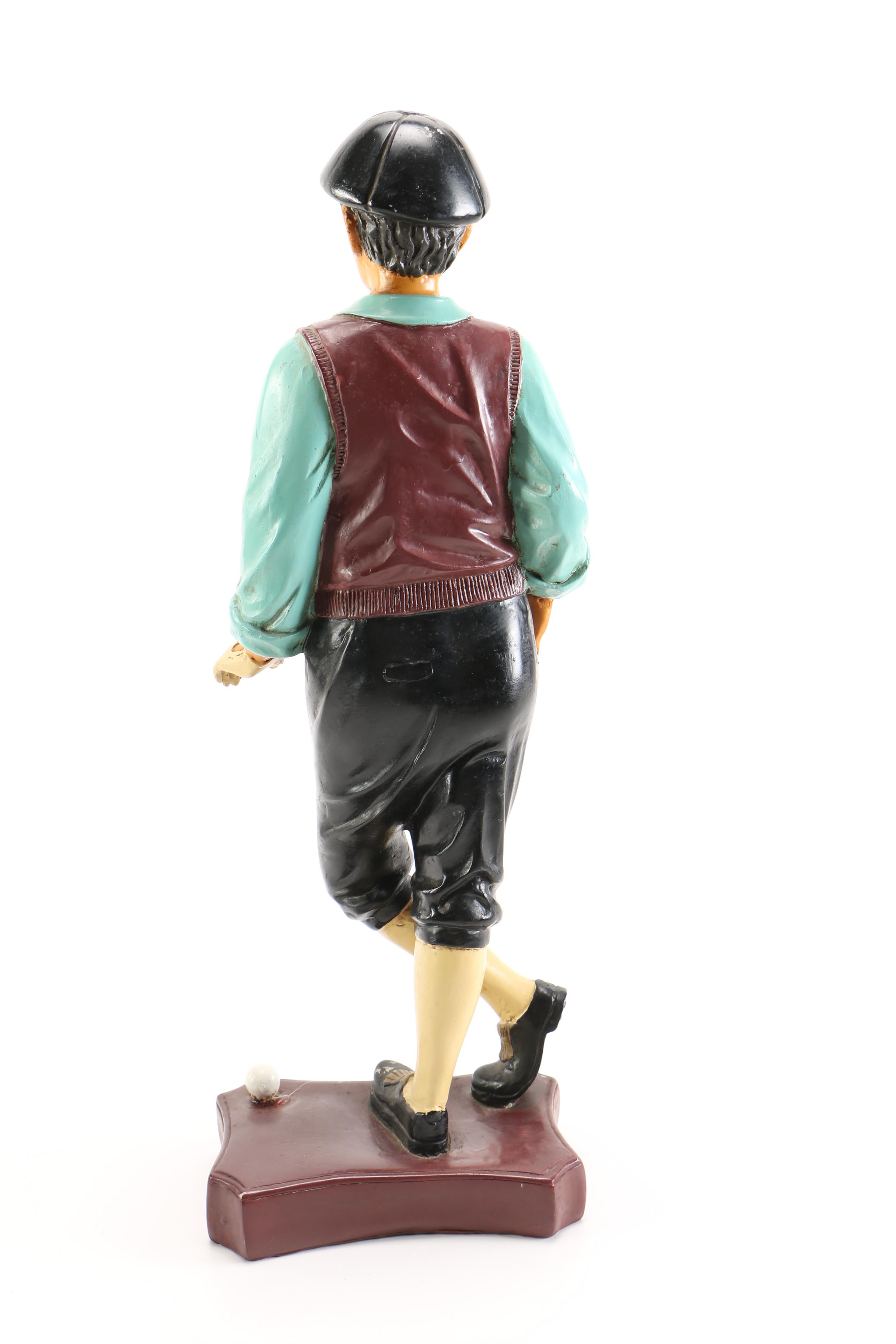 Golfer Figurine