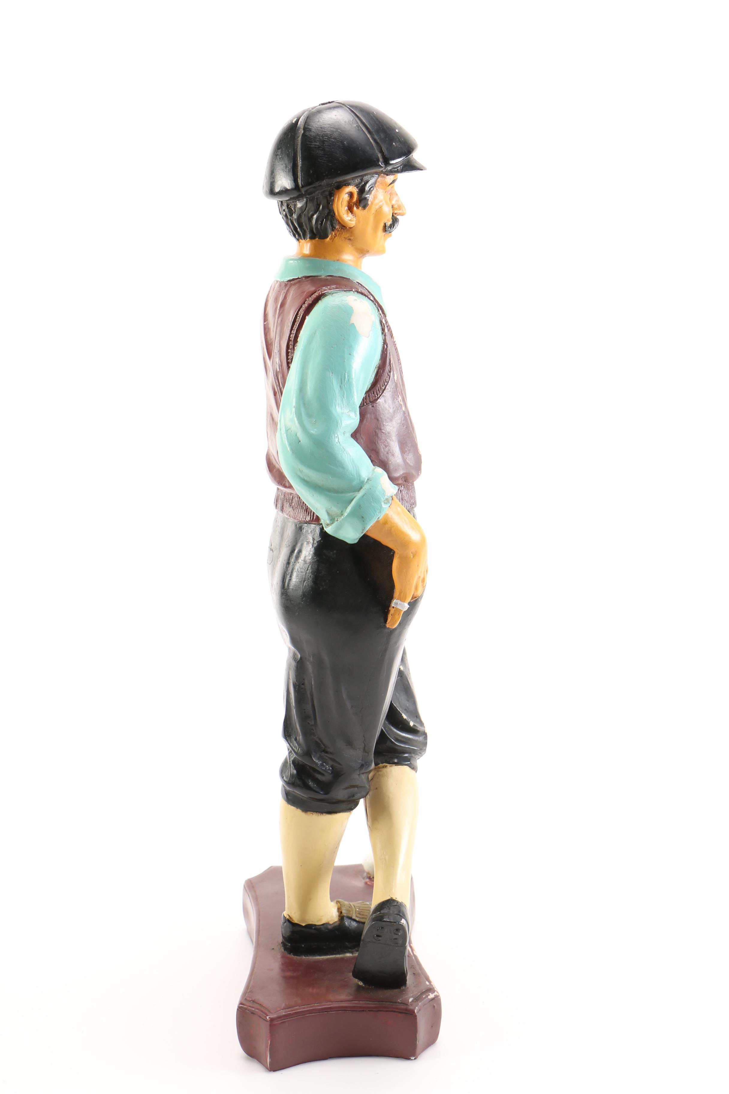 Golfer Figurine