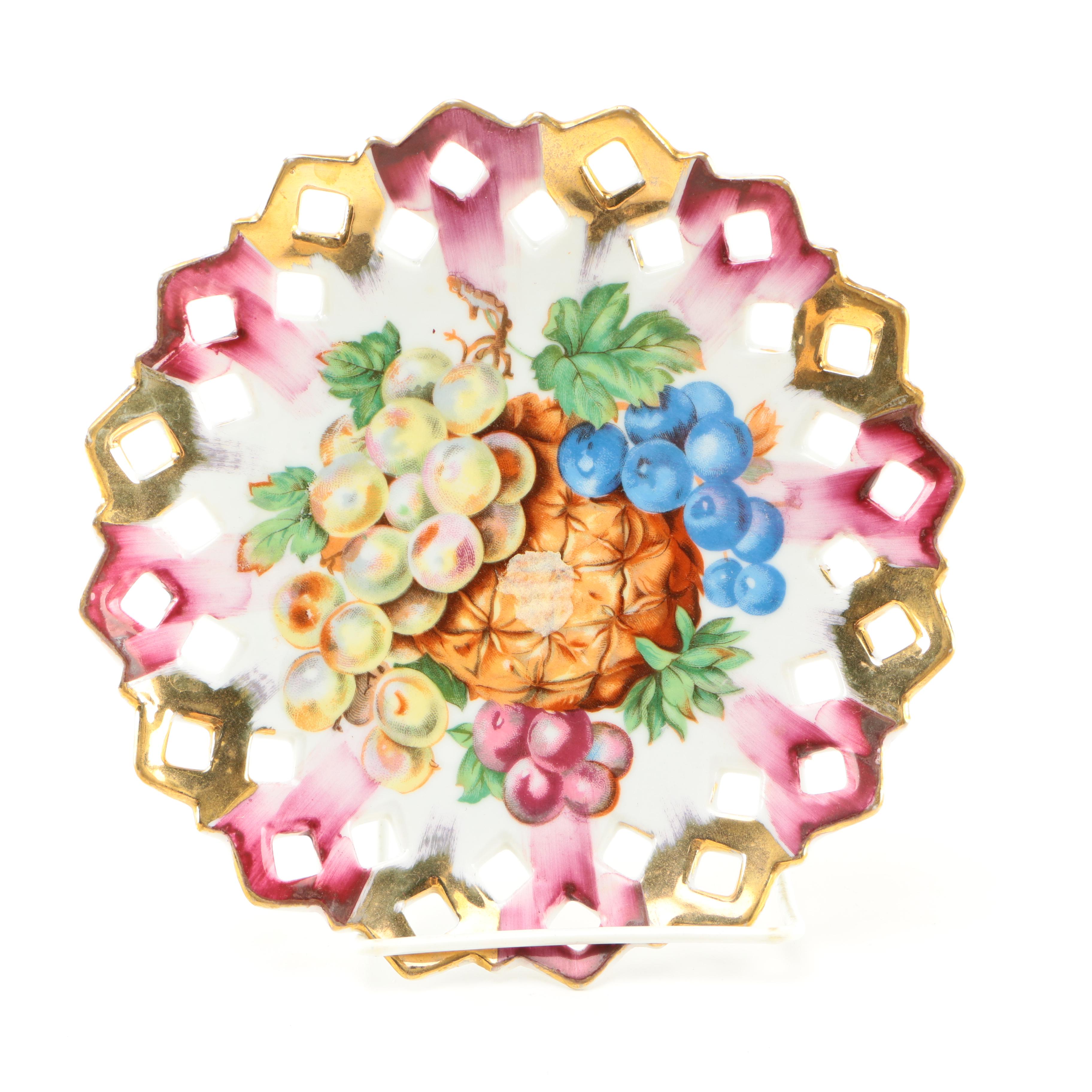 Hand-Painted Porcelain Assortment Including Belleek