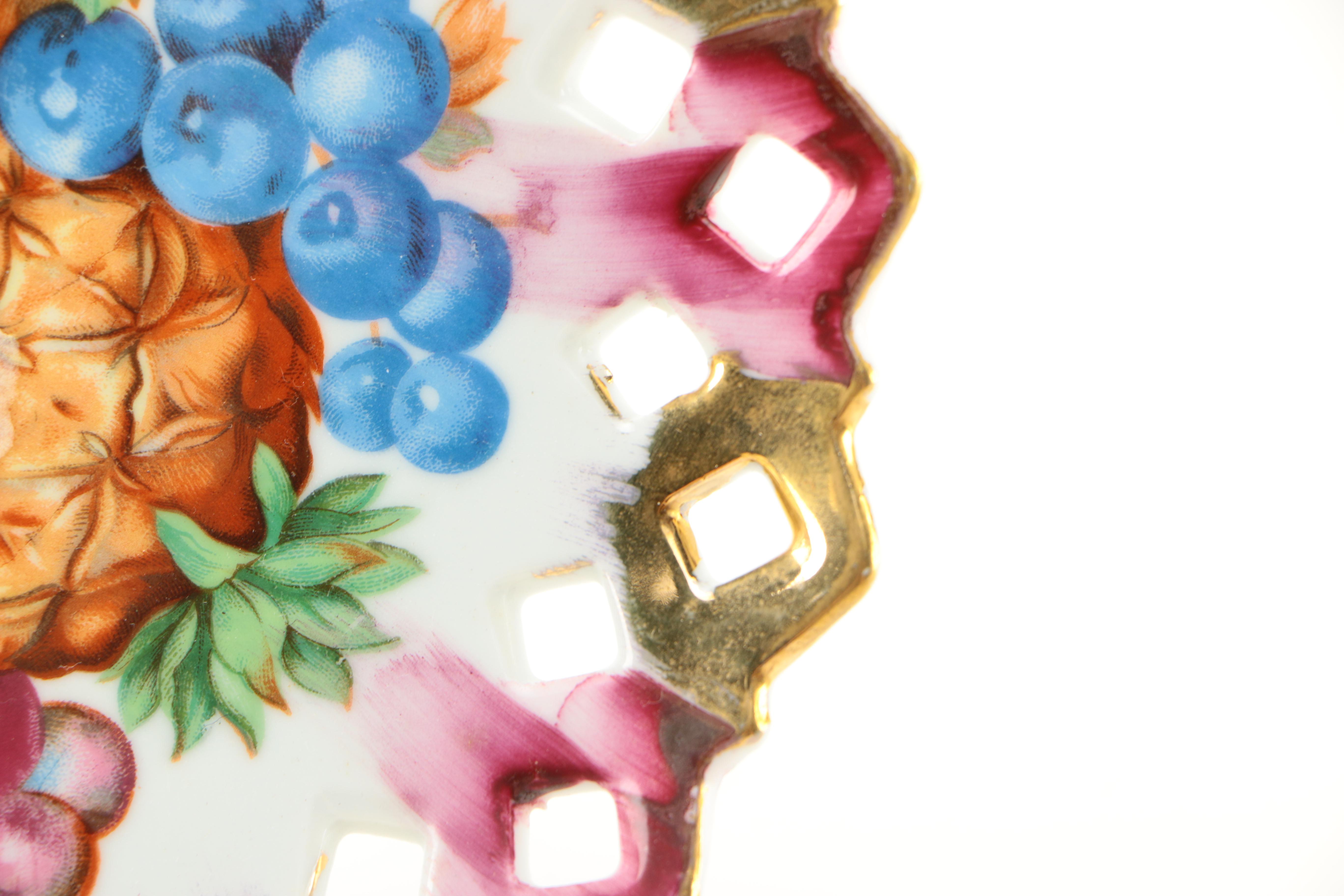 Hand-Painted Porcelain Assortment Including Belleek