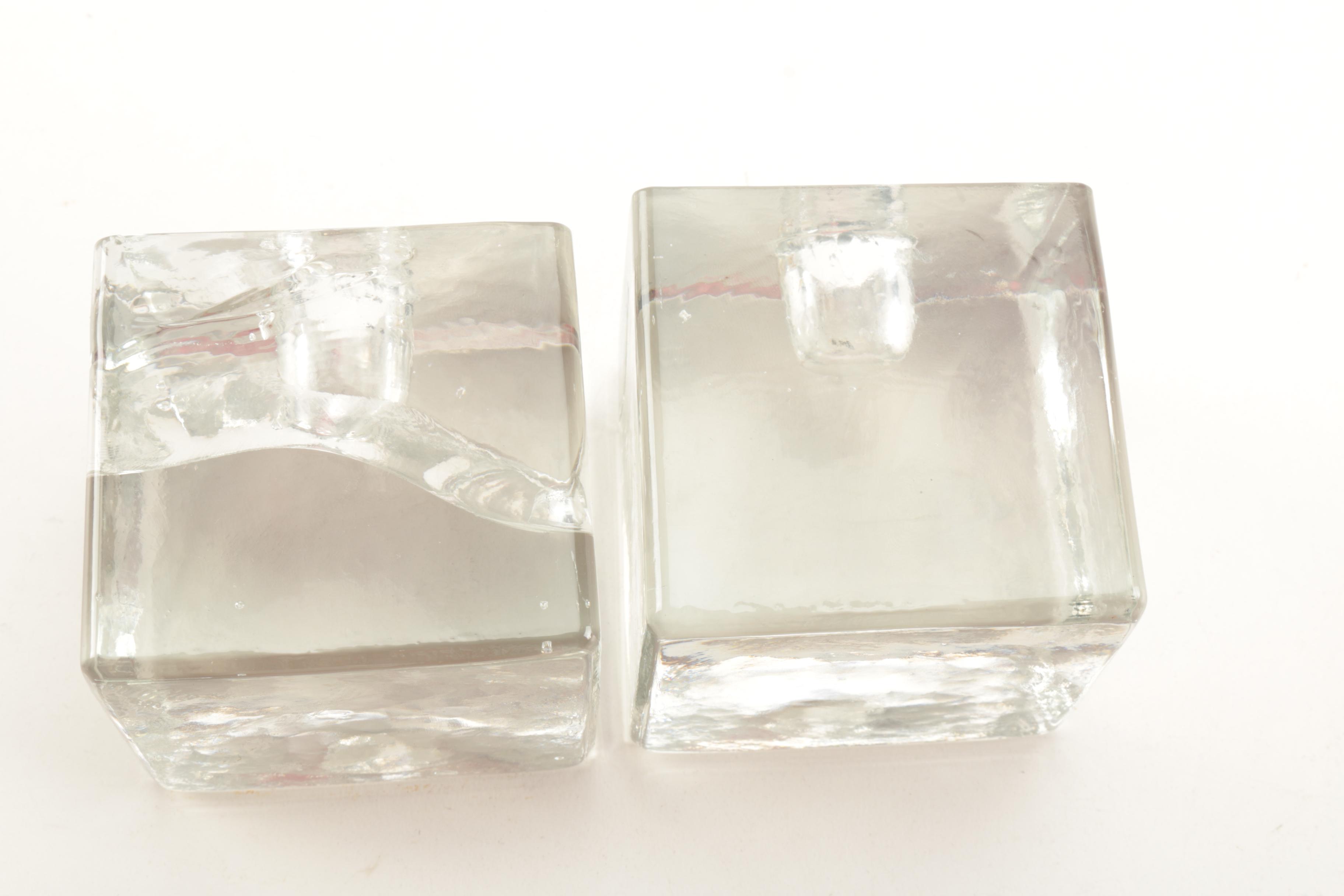 Cube Candlestick Holders