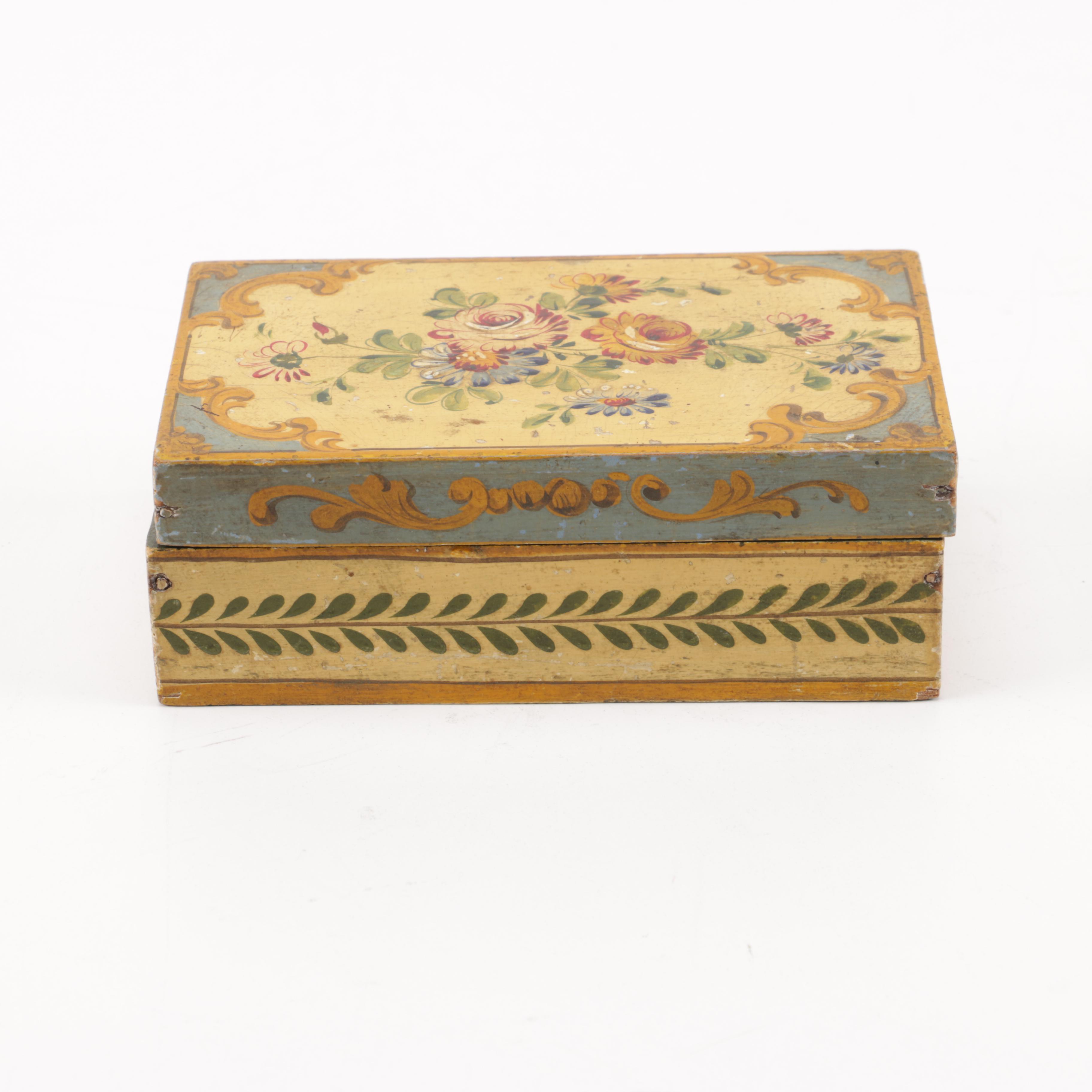 Wooden Floral Box