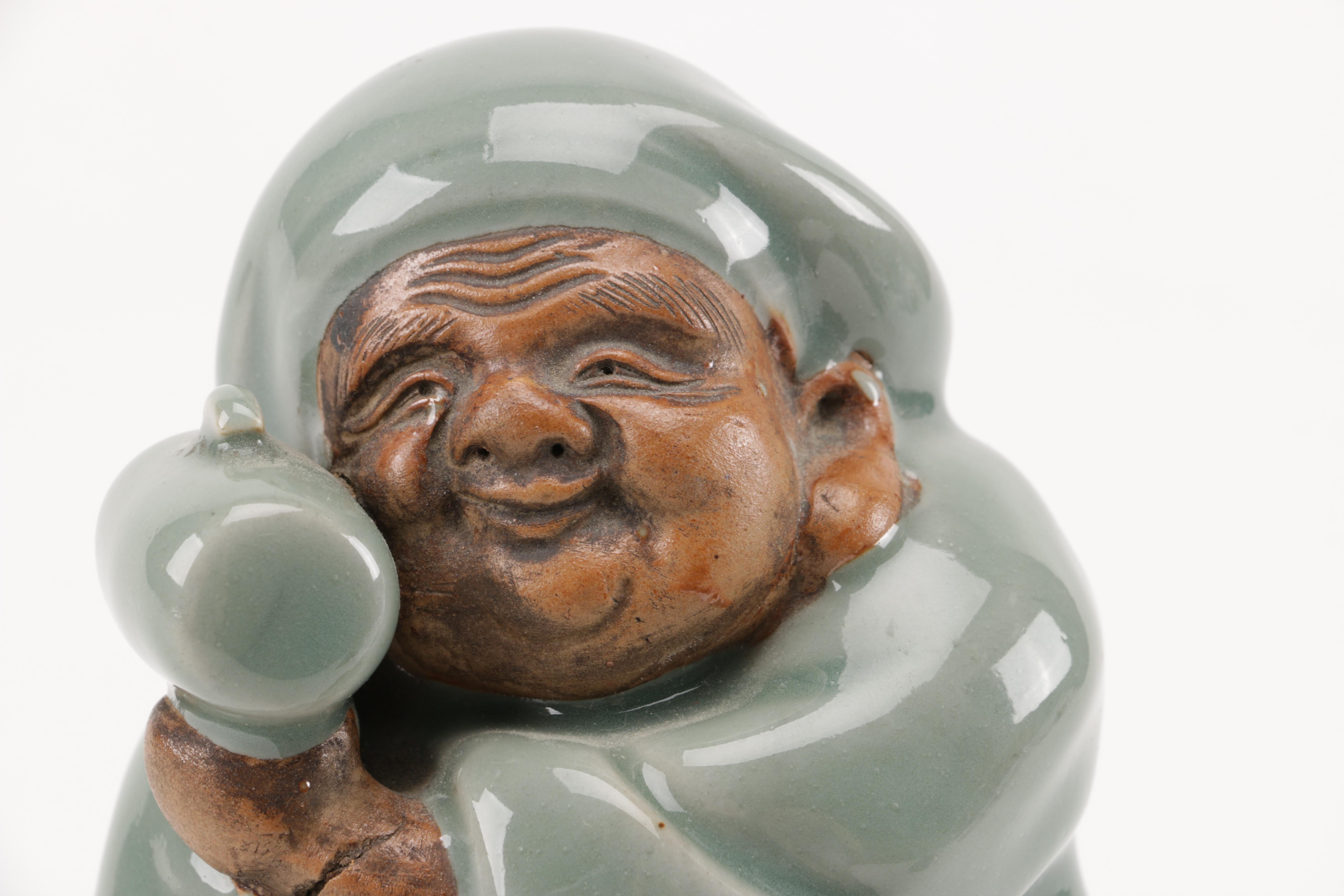 Daikokuten Ceramic Figurine