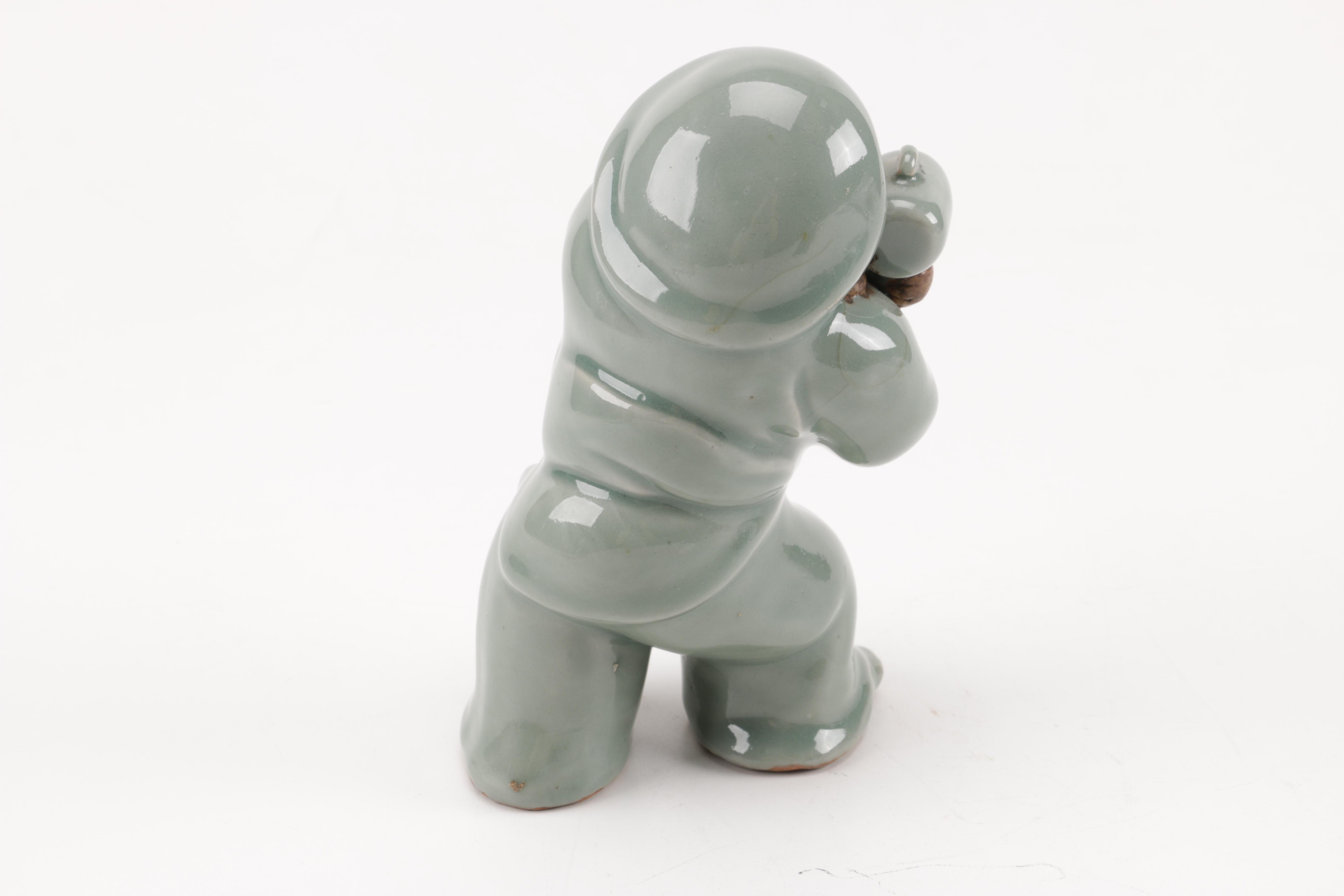 Daikokuten Ceramic Figurine