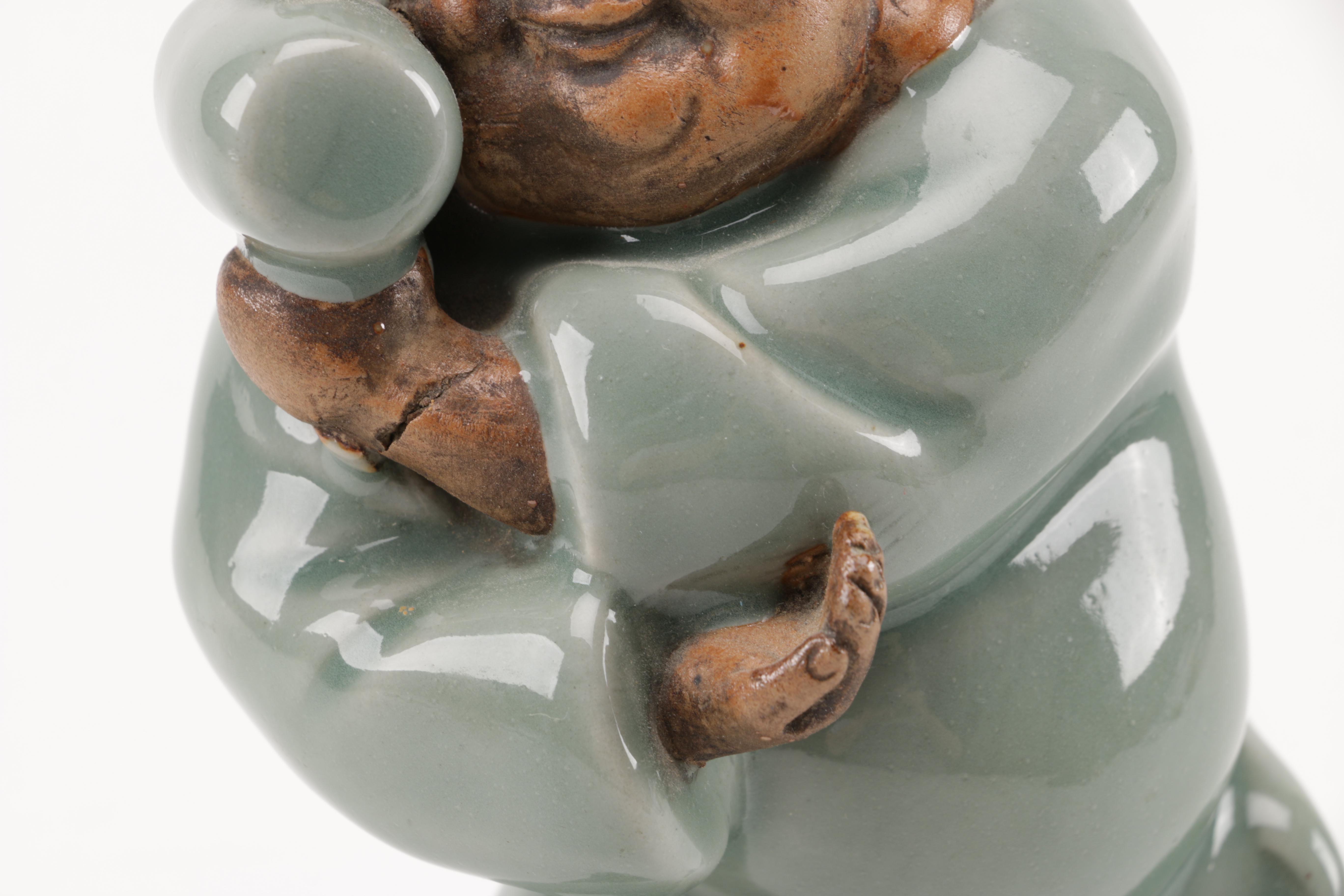 Daikokuten Ceramic Figurine