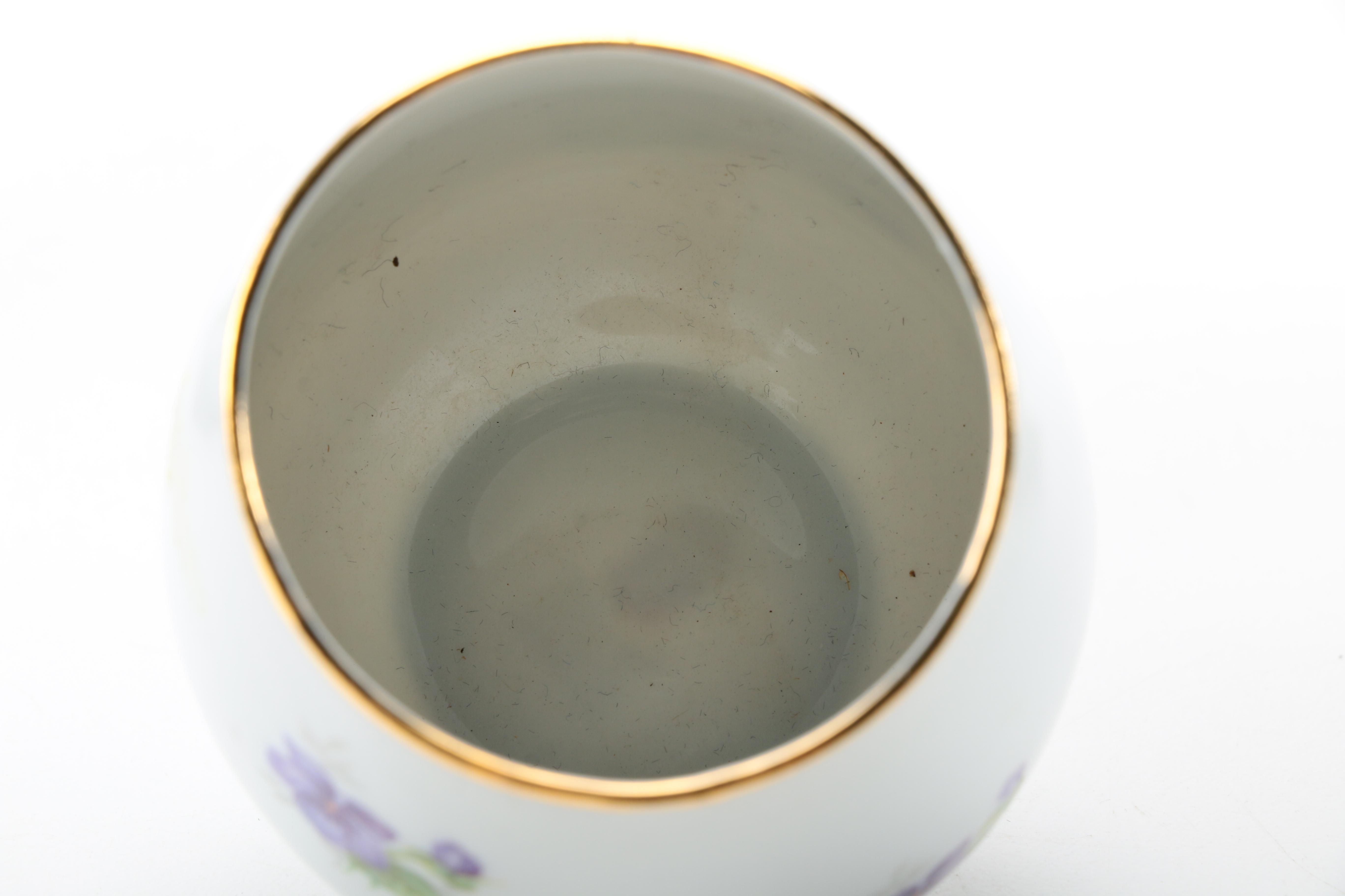 Ceramic Floral Theme Serveware