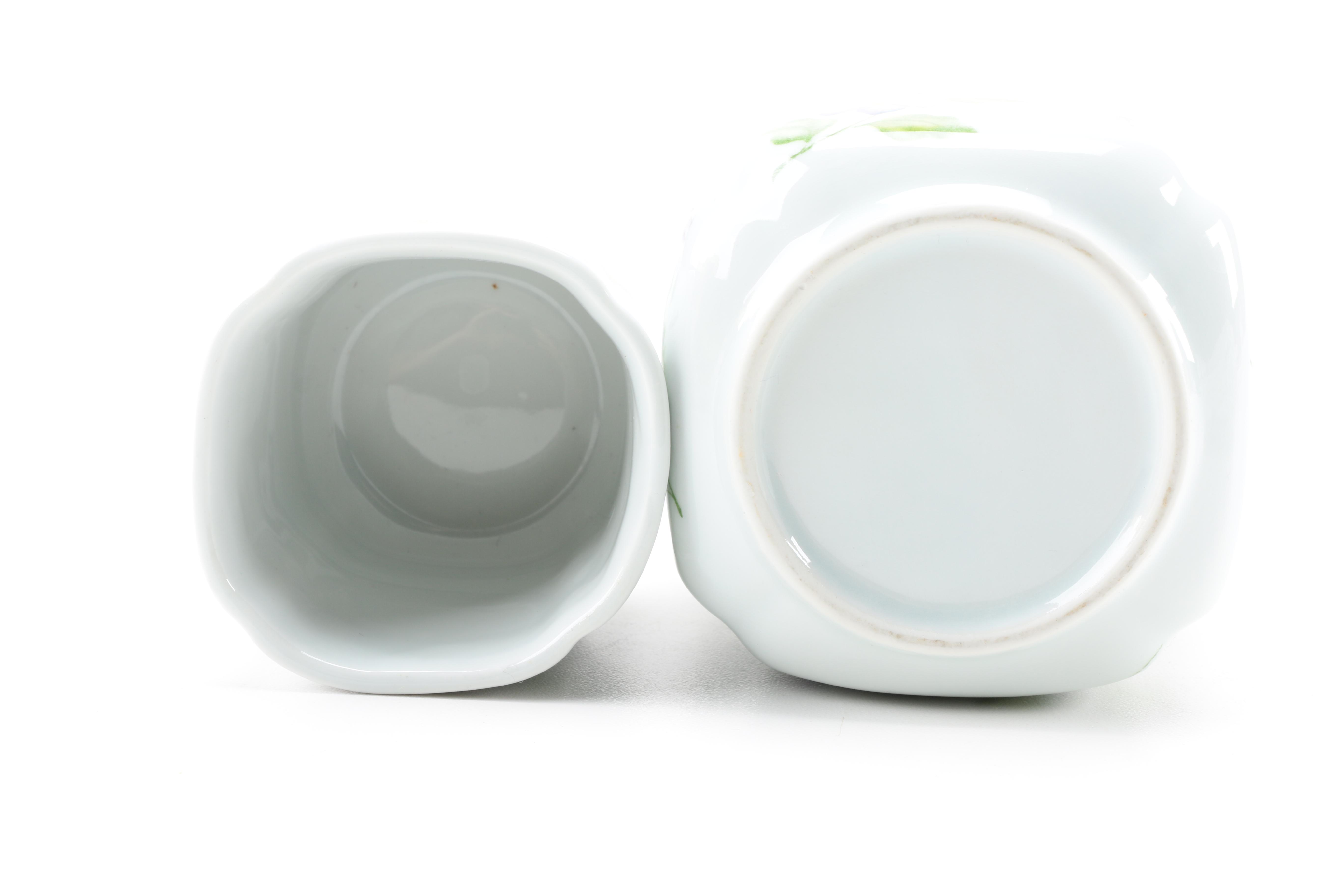 Ceramic Floral Theme Serveware