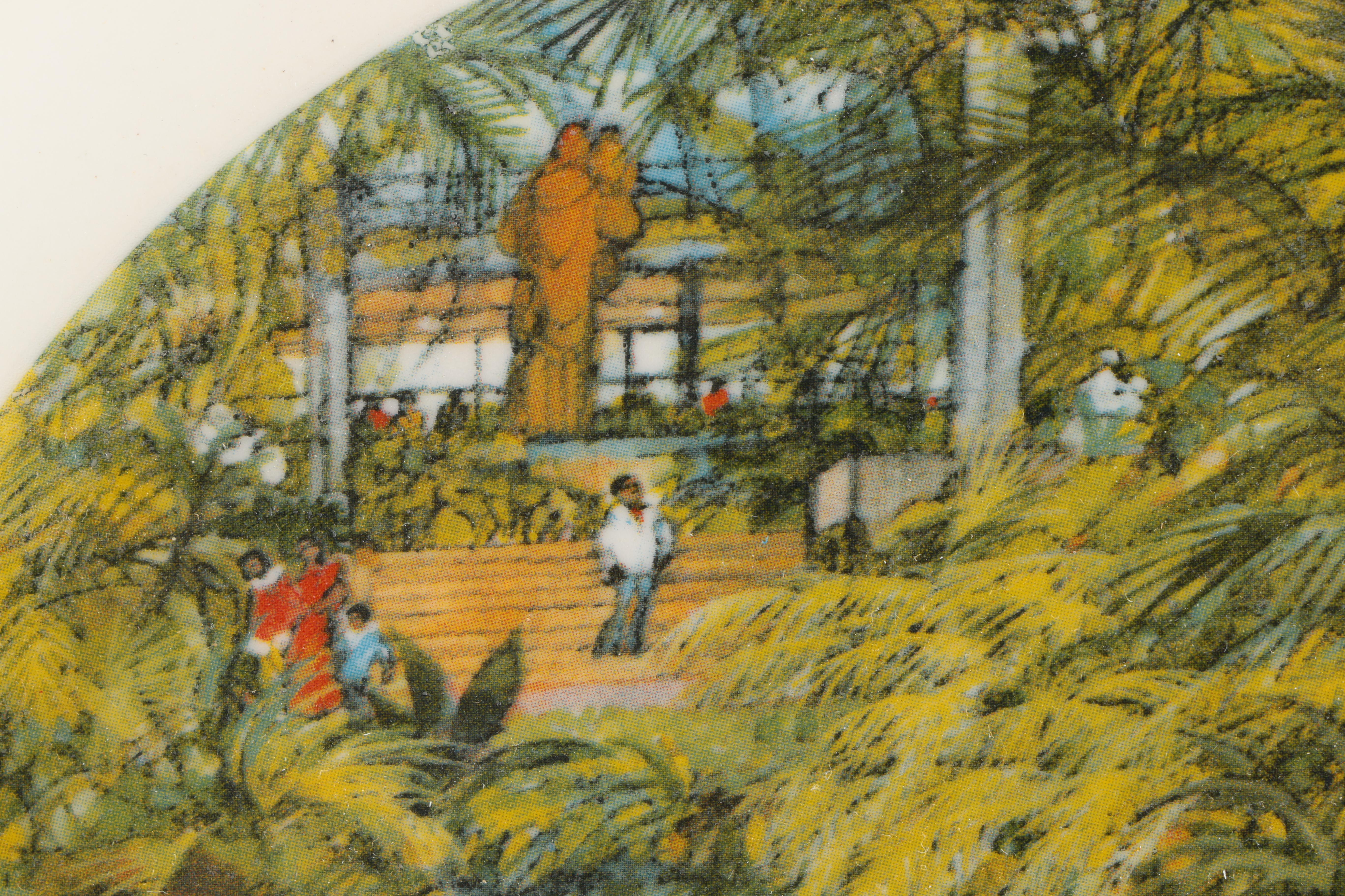 Chicago Collection Franklin McMahon Limited Edition Collectors Plates