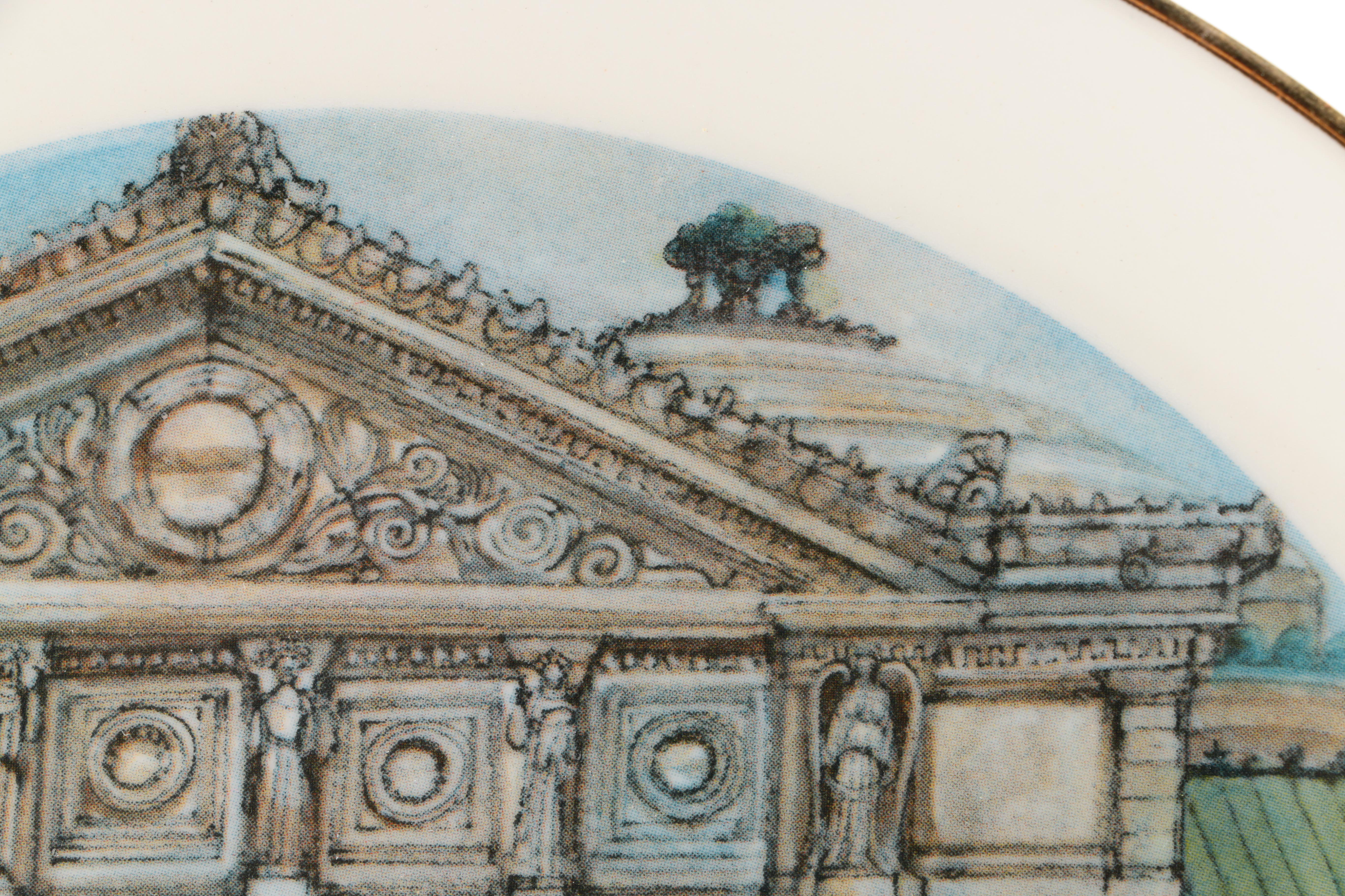 Chicago Collection Franklin McMahon Limited Edition Collectors Plates