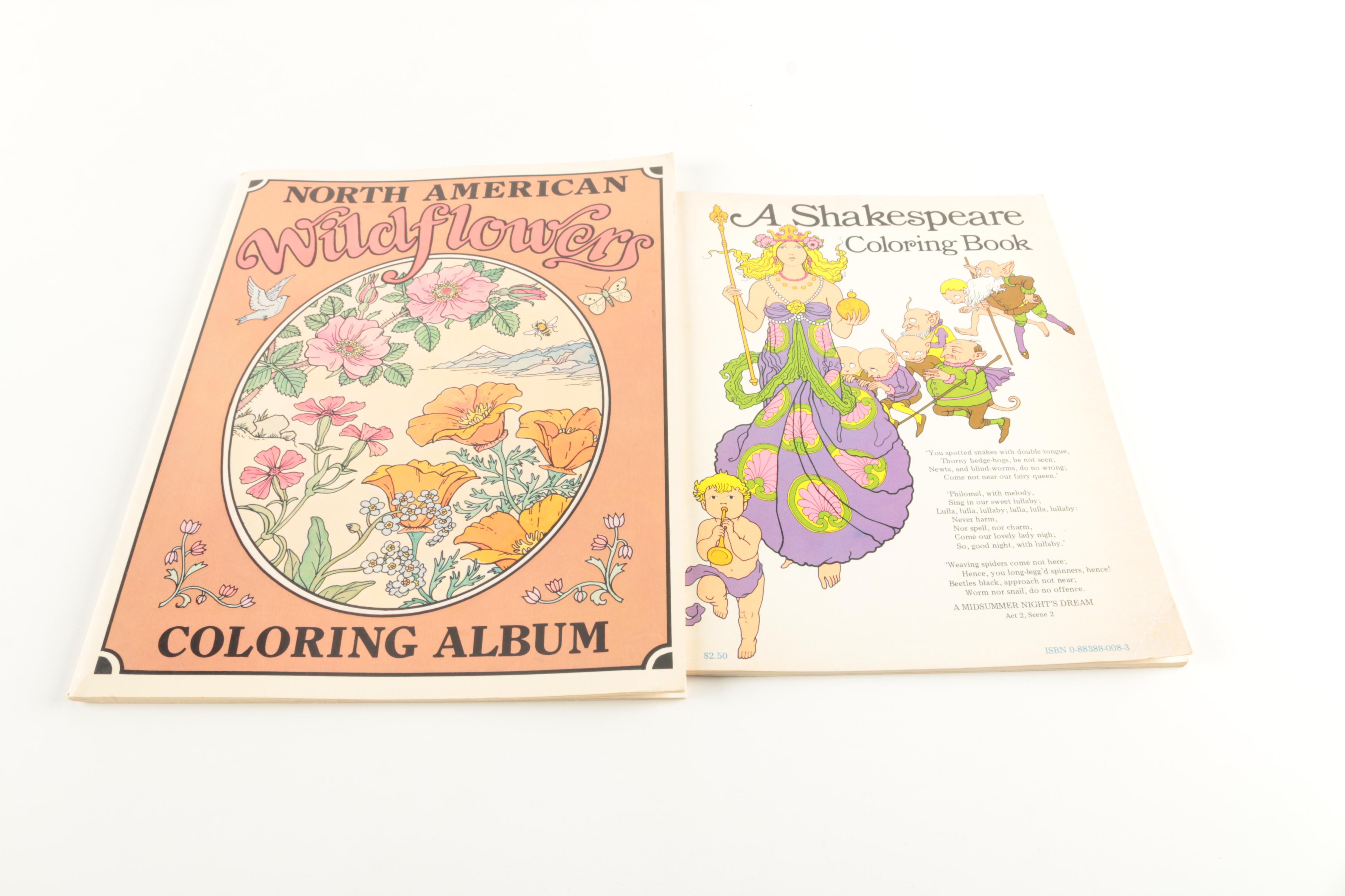 Coloring Books and Paper Dolls Including "Henry VIII & His Wives"