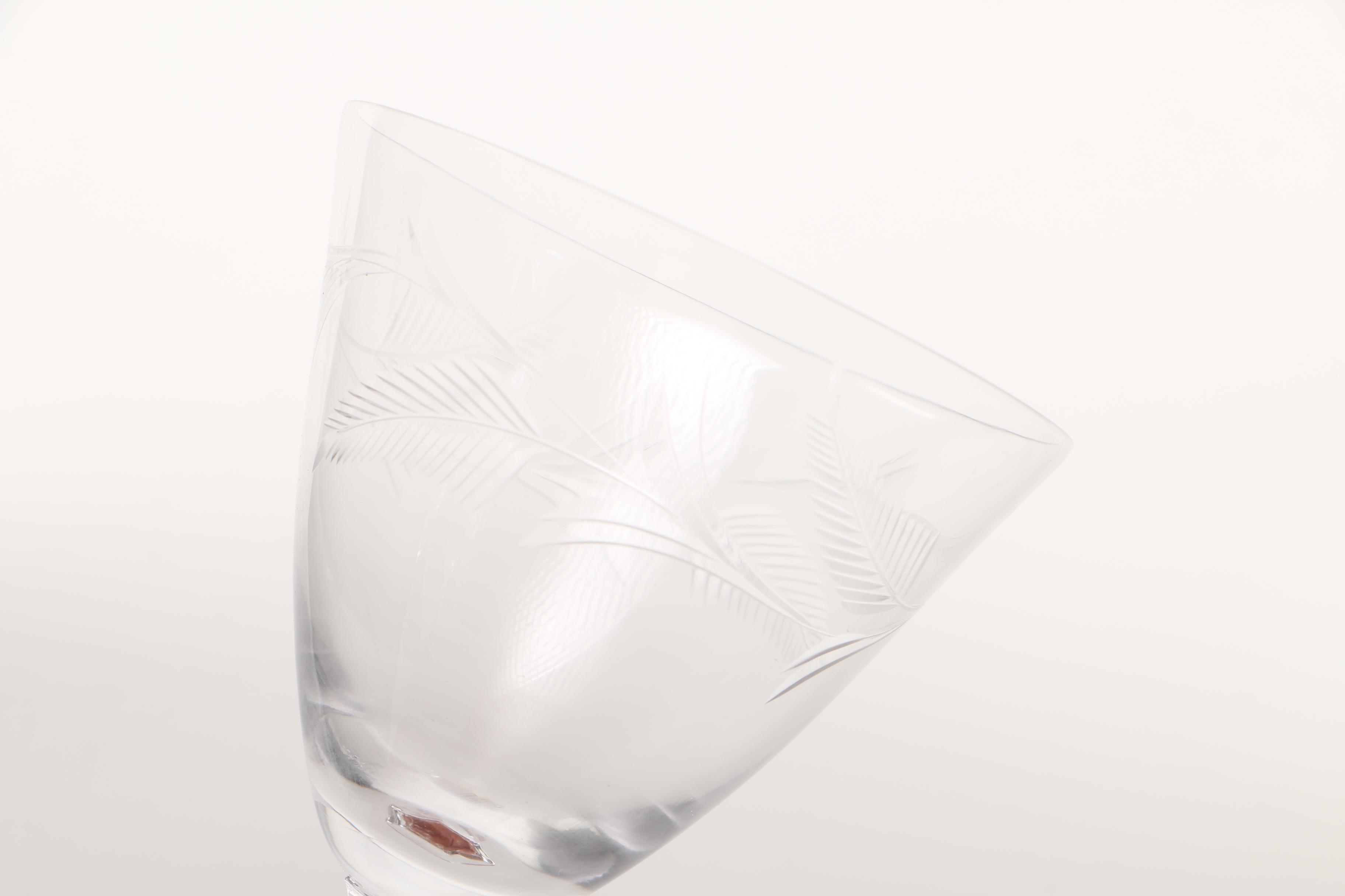 Long Stemmed Glass Goblets