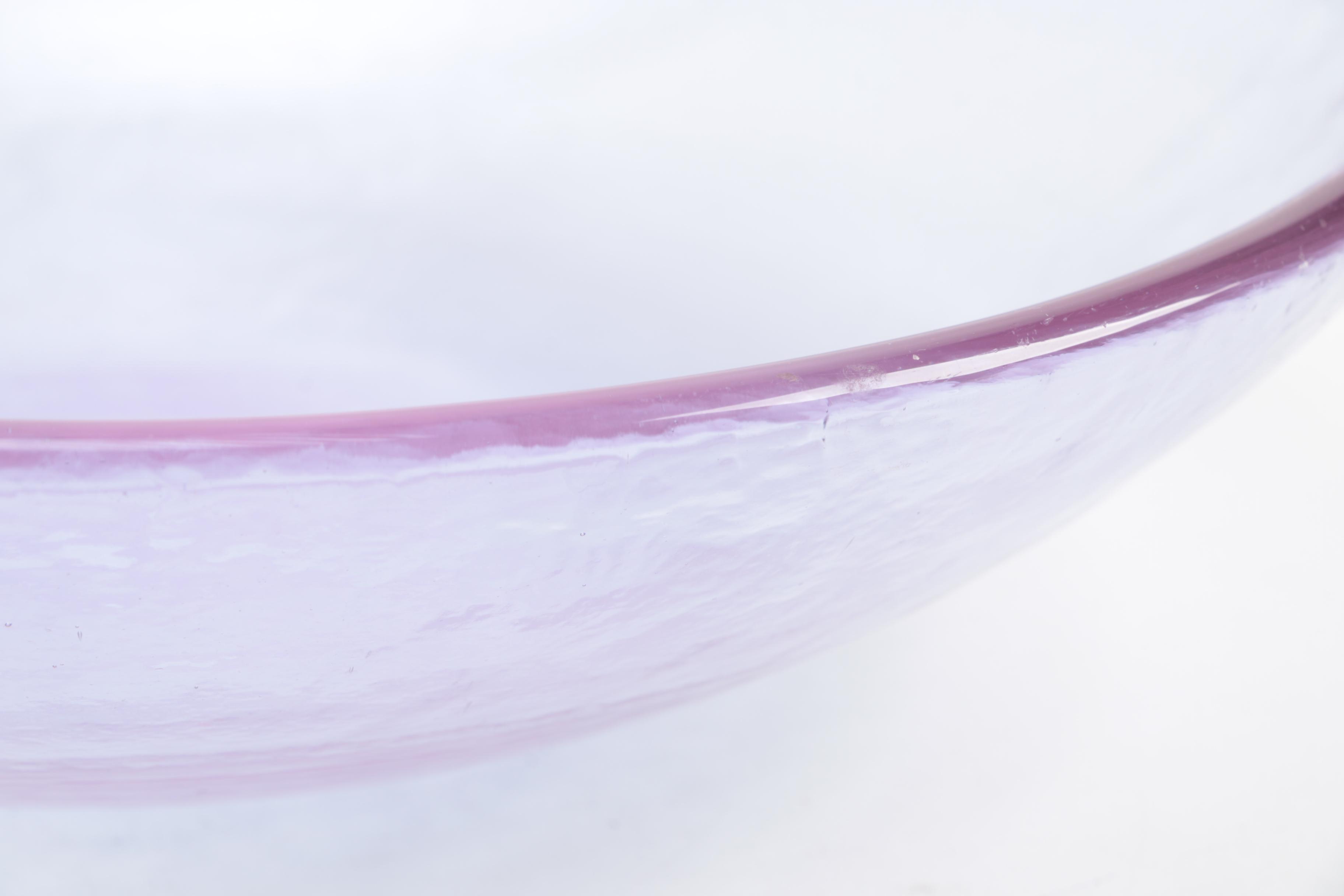 Pair of Diffused Glass Bowls