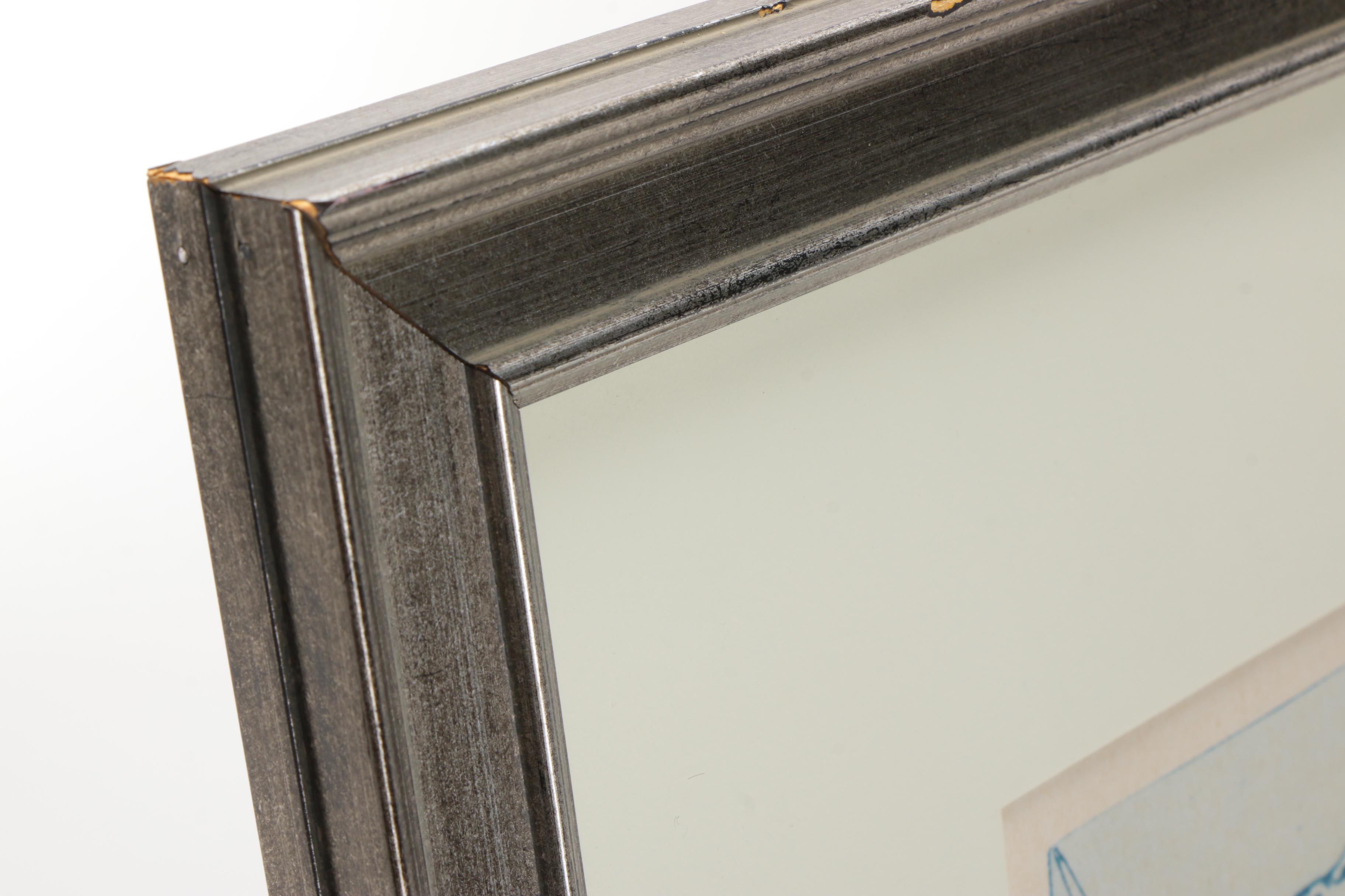 Offset Lithograph on Paper After Alphabet Illustration