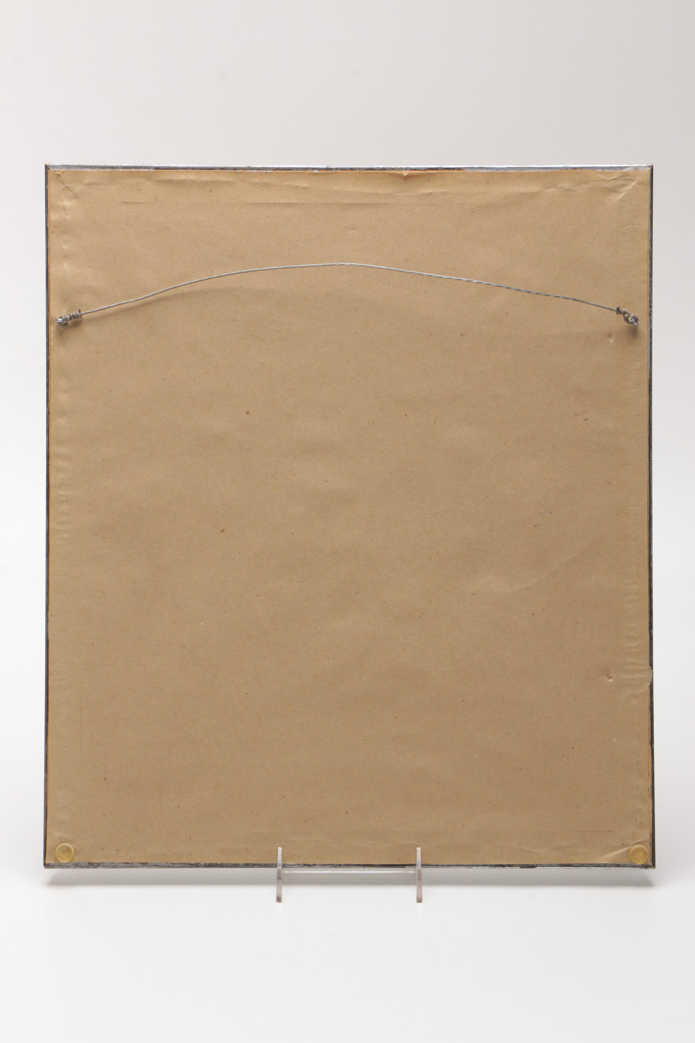 Offset Lithograph on Paper After Alphabet Illustration