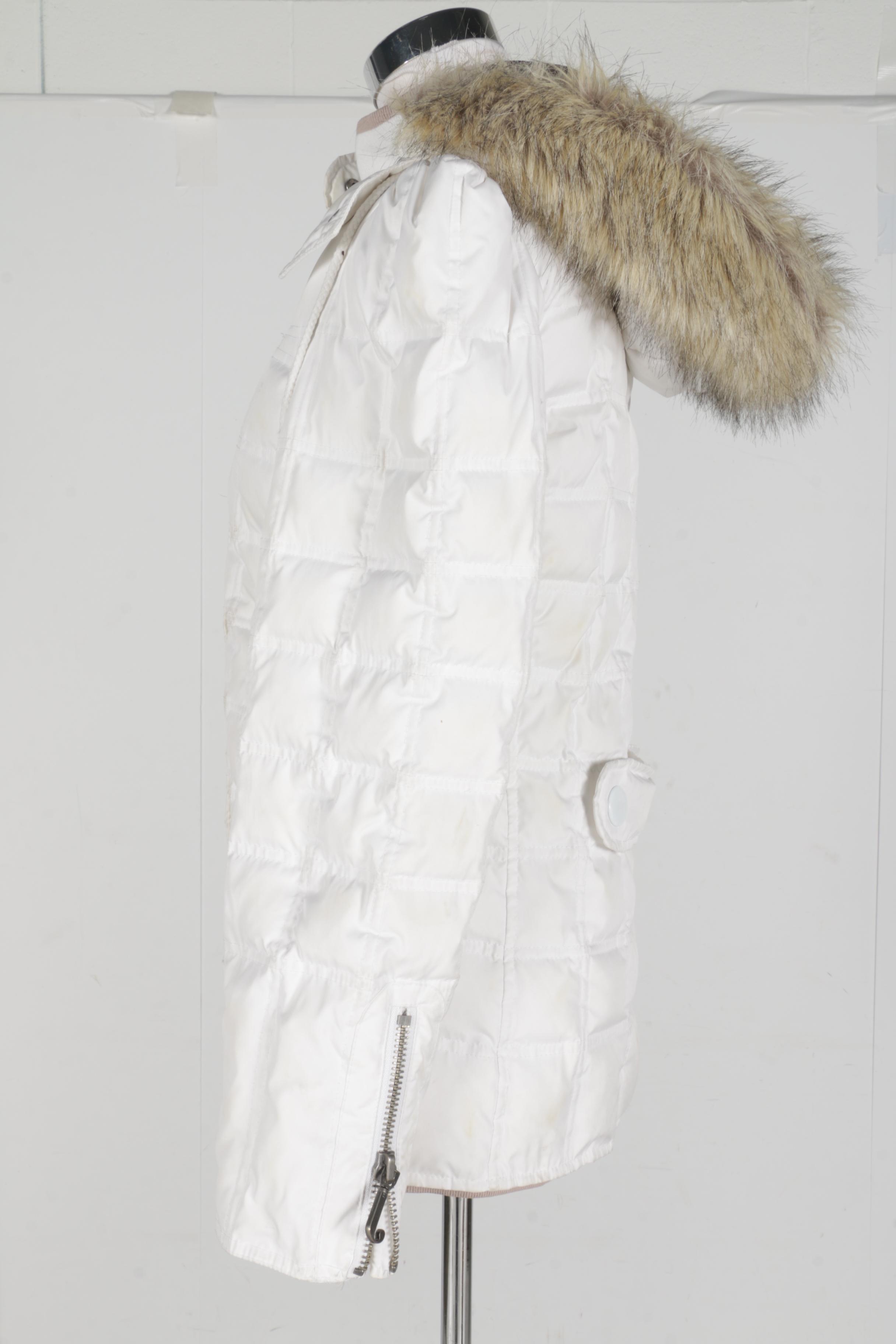 Women's Juicy Couture Parka with Detachable Hood