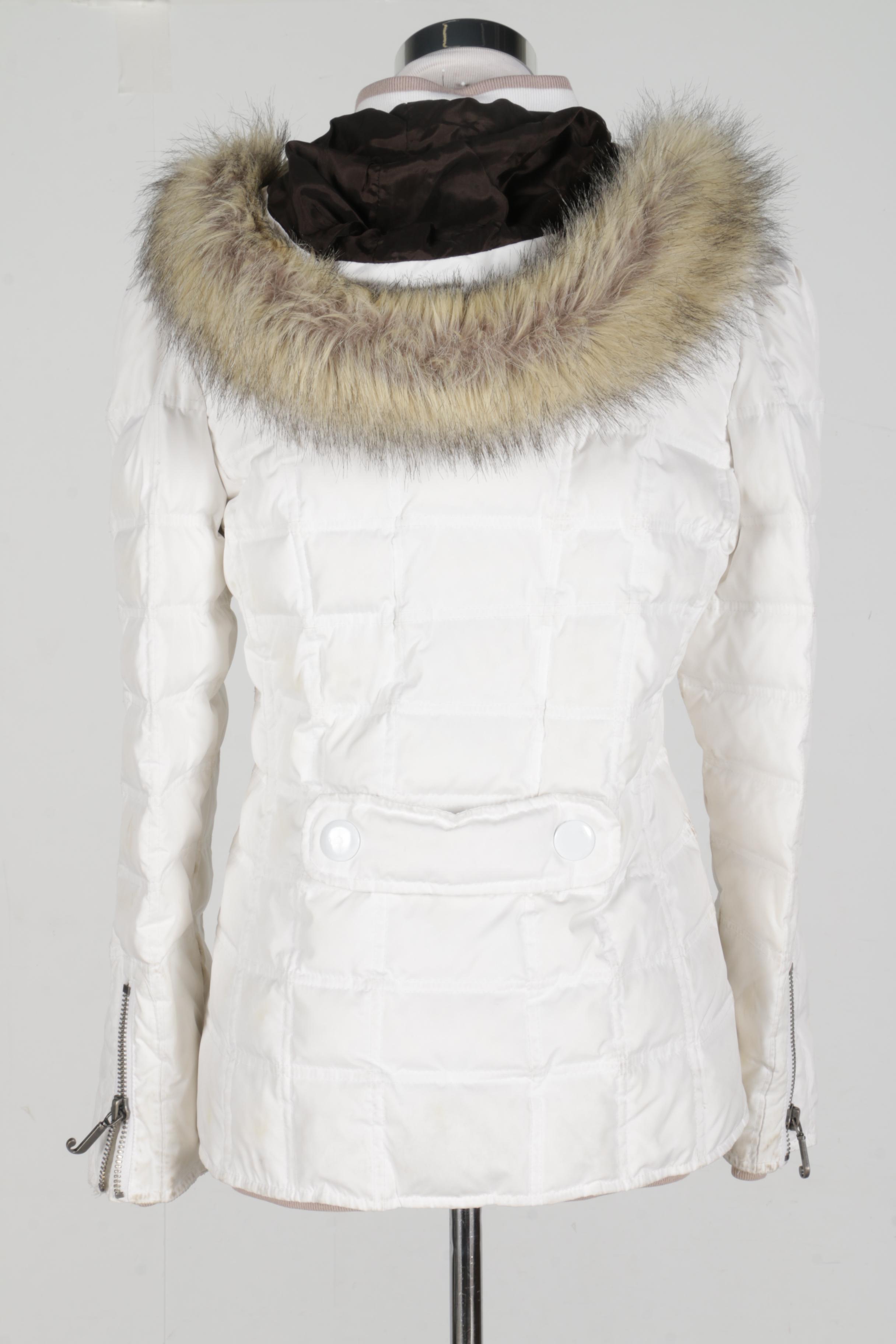 Women's Juicy Couture Parka with Detachable Hood
