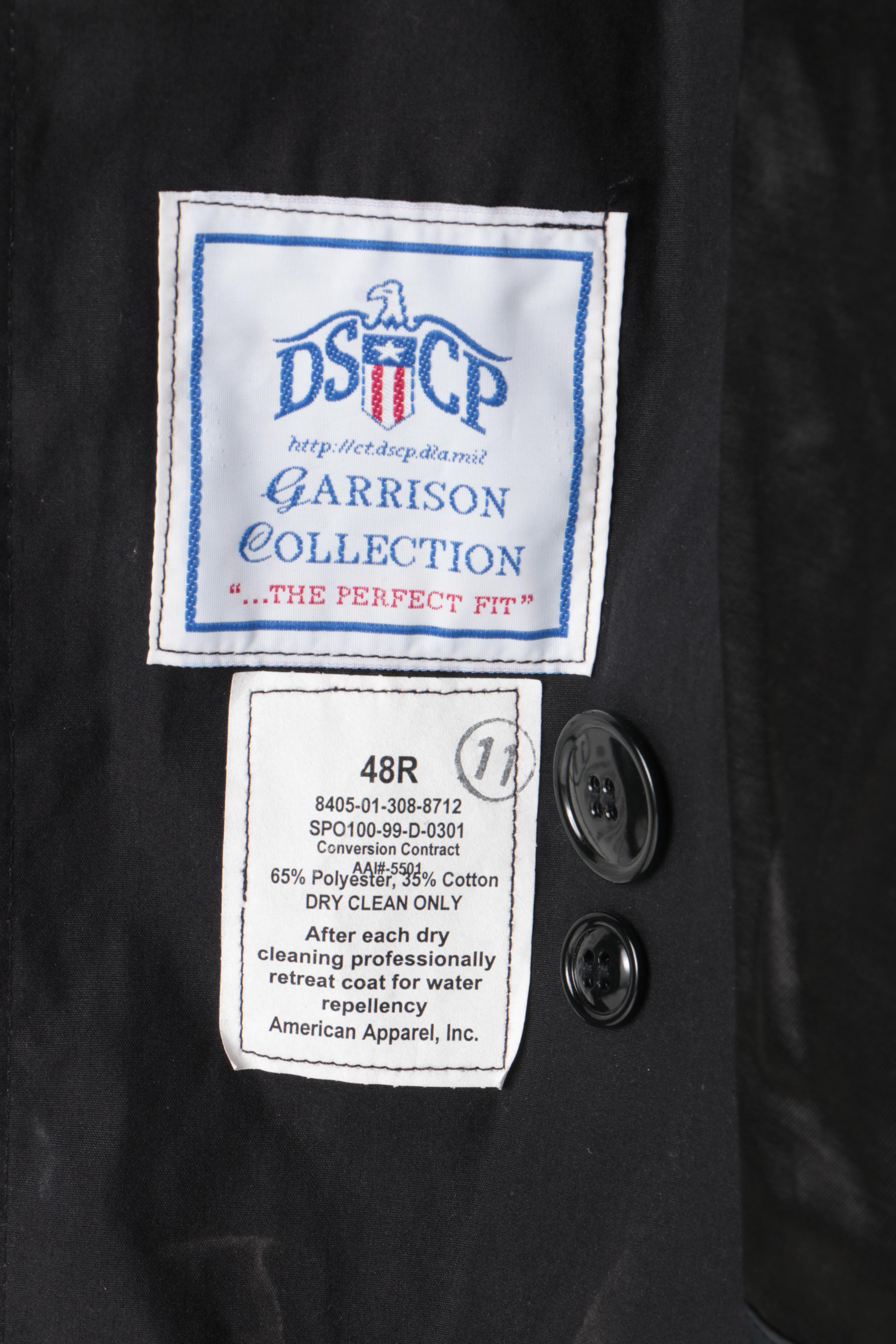 DSCP Garrison Collection Military Trench Coat