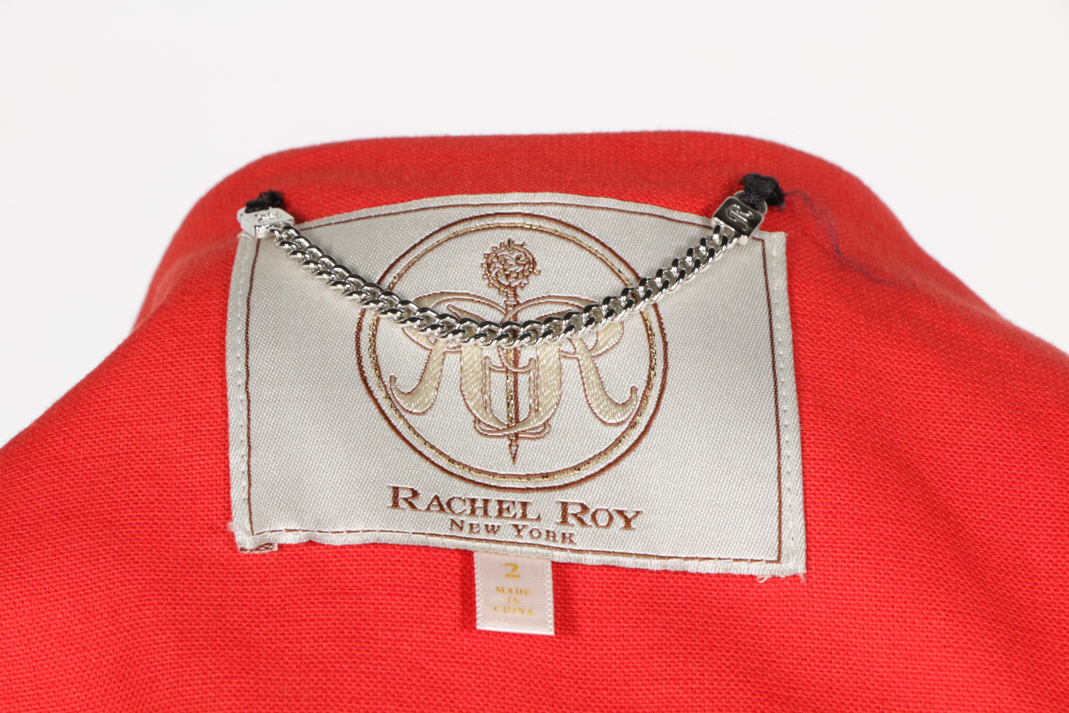 Rachel Roy Red and Black Dress