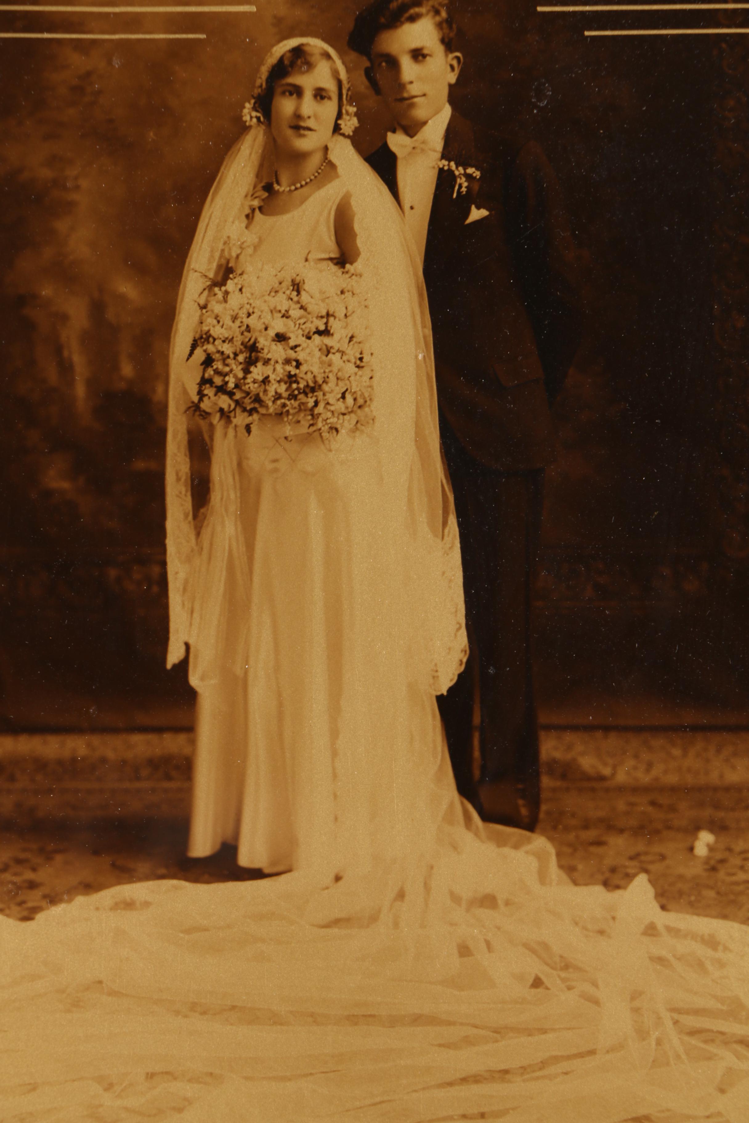 Gelatin-Silver Photographs and Post Card of Families