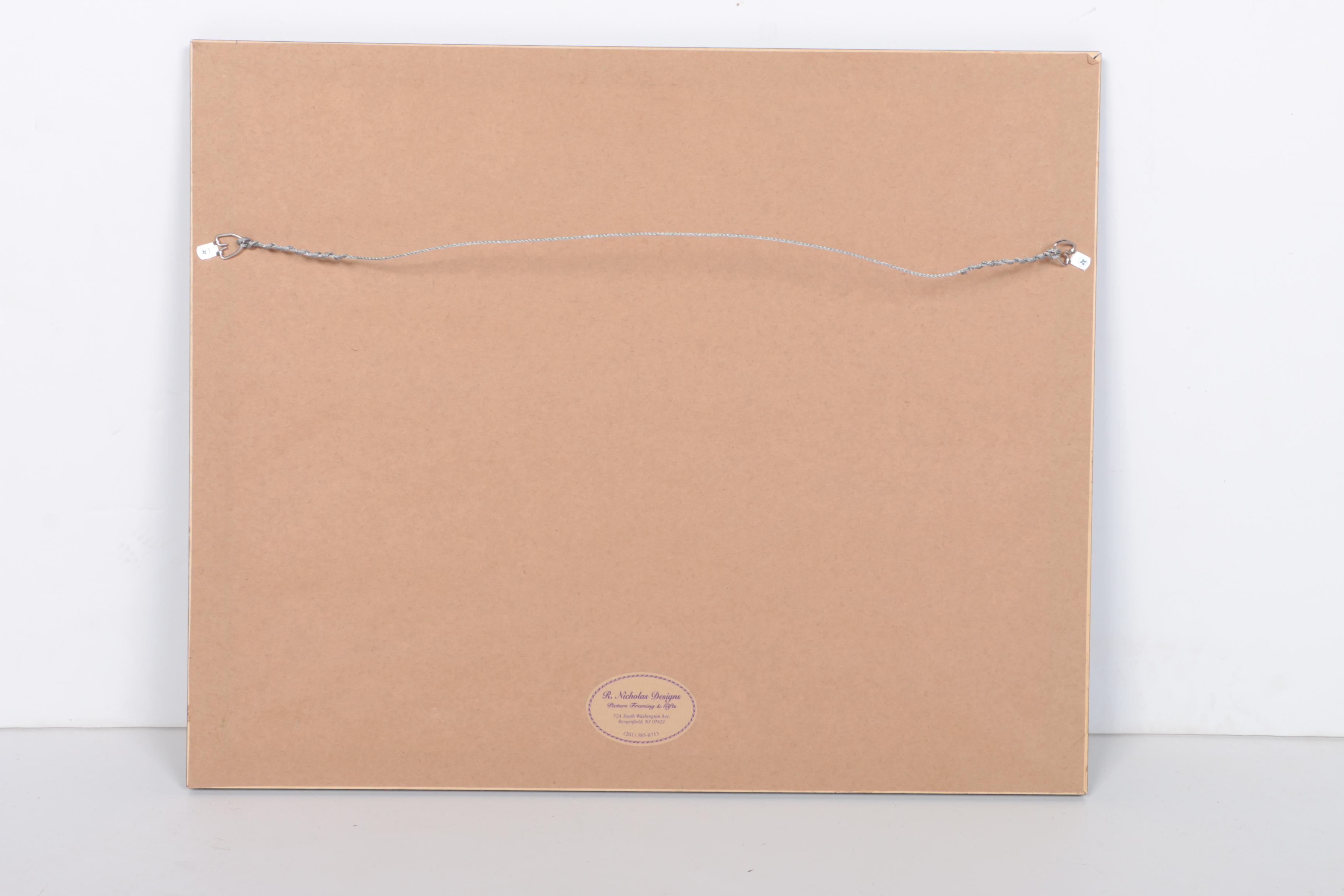 Signed Limited Edition Hand-colored Lithograph