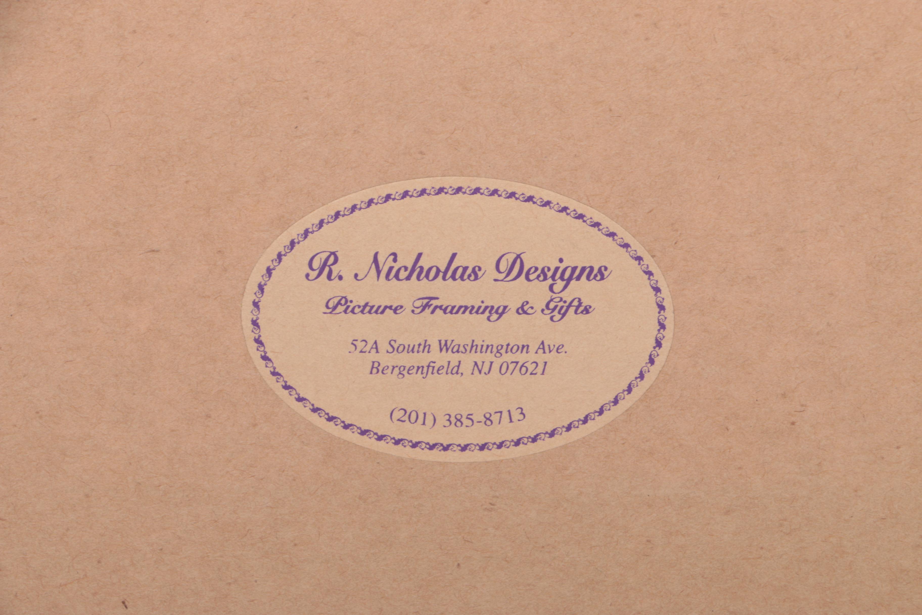 Signed Limited Edition Hand-colored Lithograph