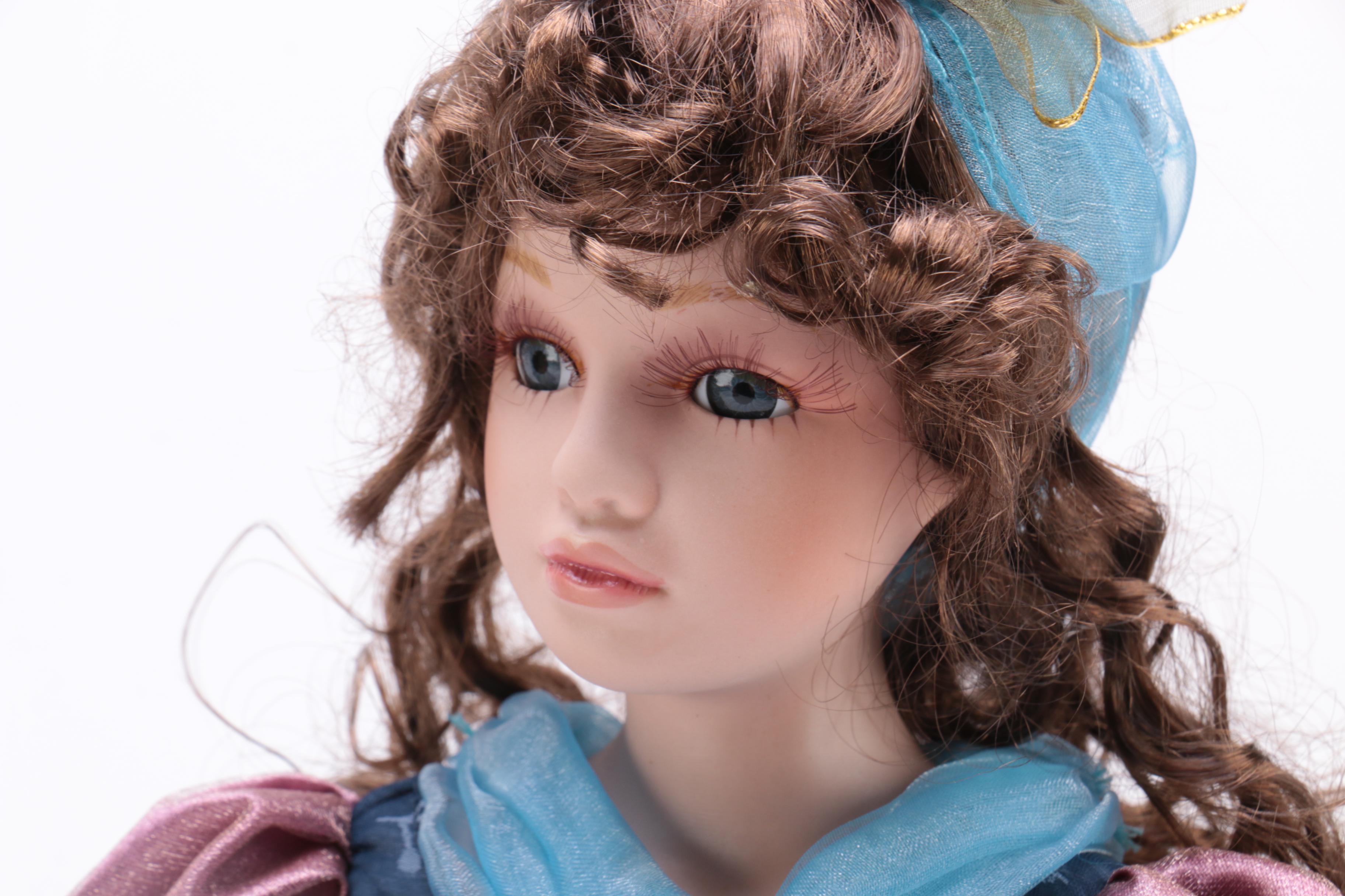 Collection of Porcelain Dolls