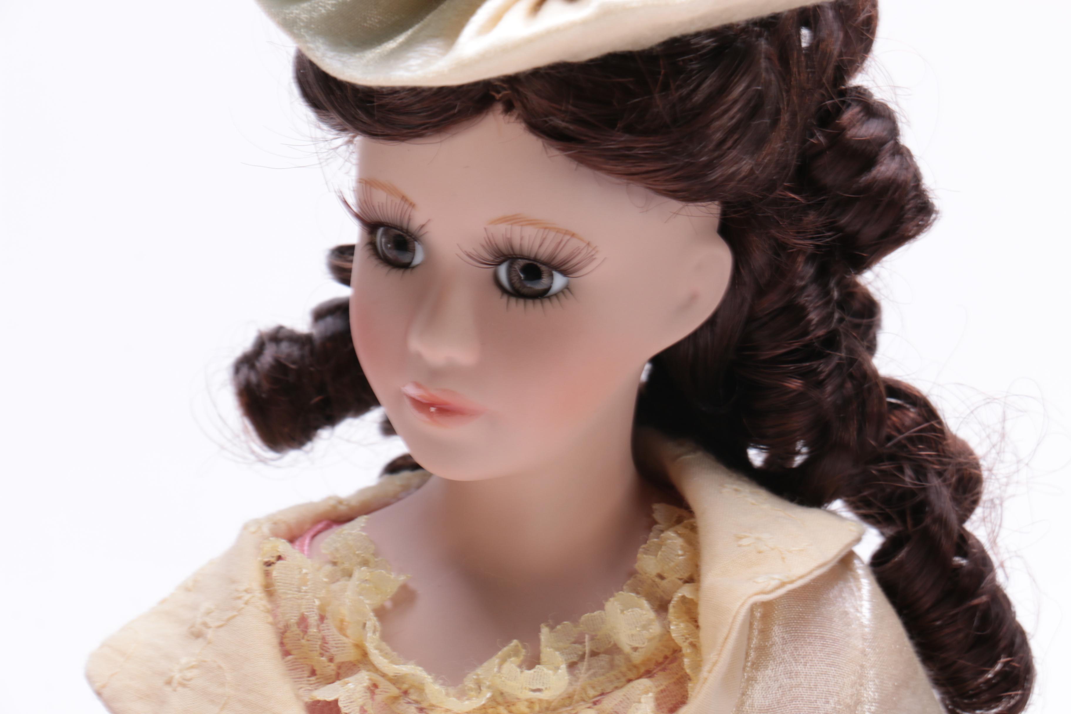 Collection of Porcelain Dolls
