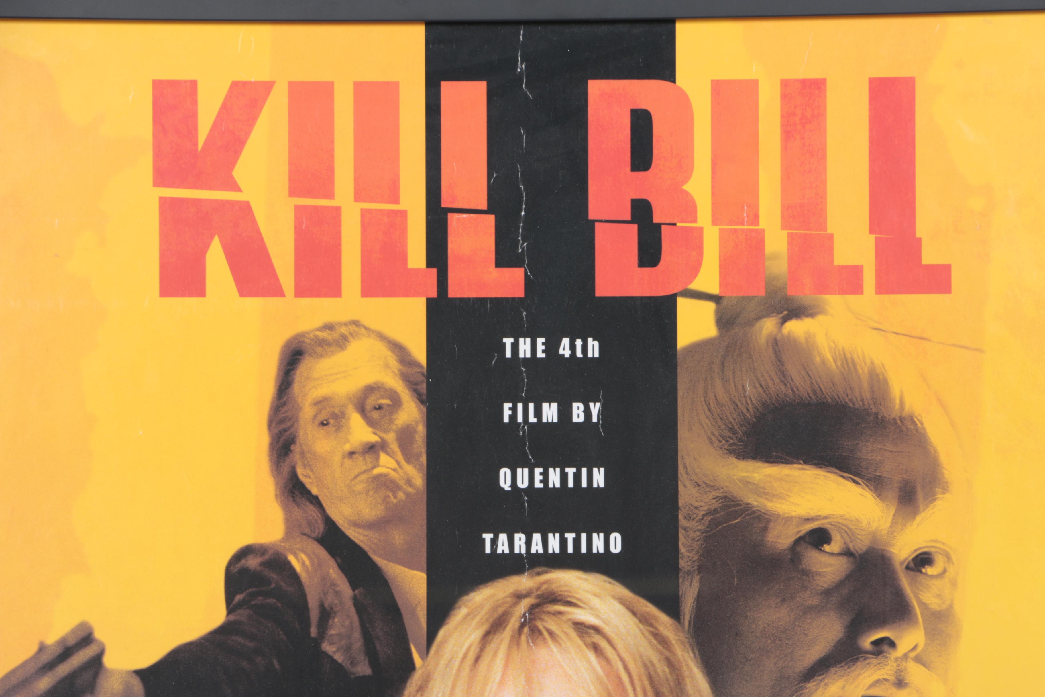 Framed Offset Lithograph Movie Poster for Kill Bill