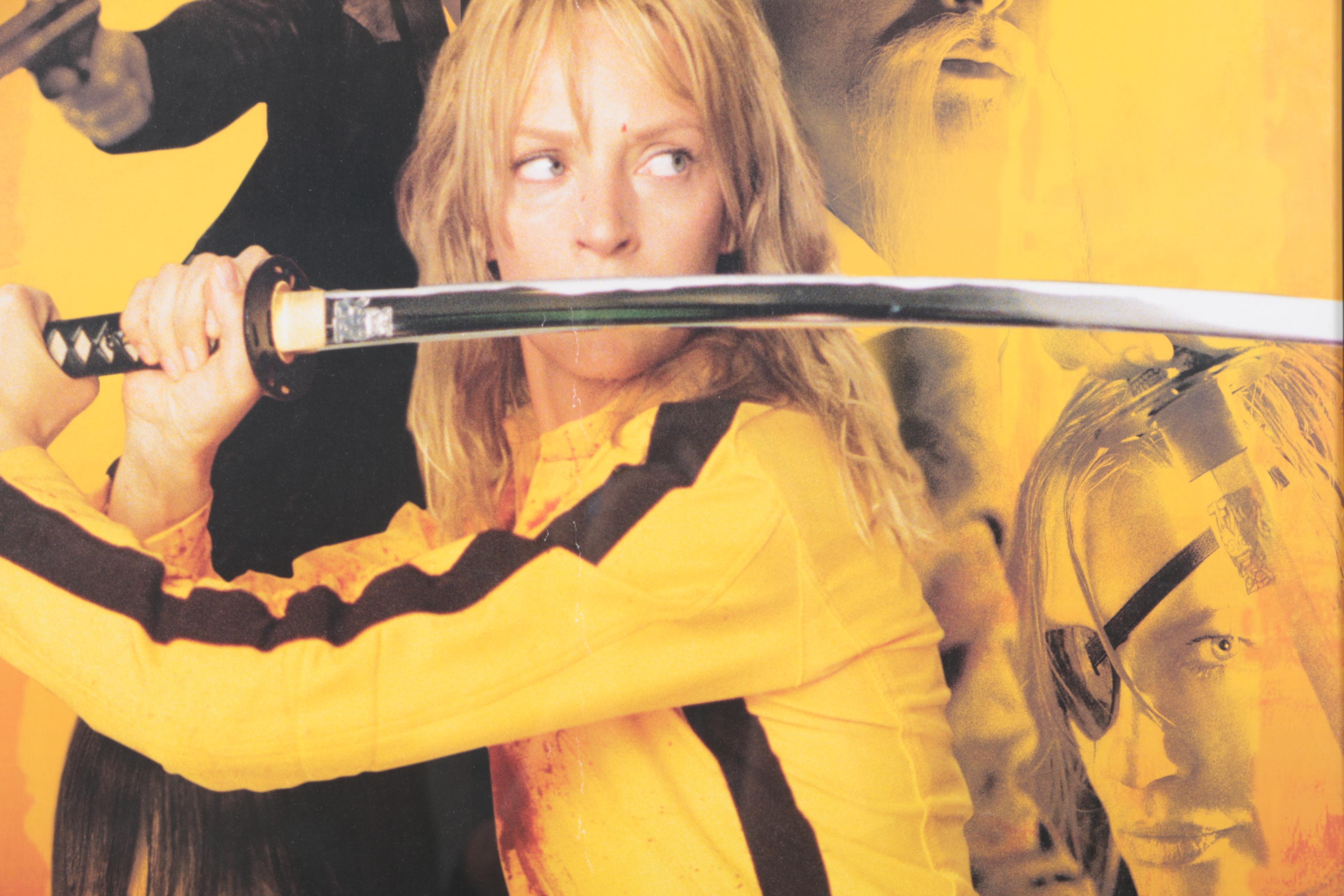 Framed Offset Lithograph Movie Poster for Kill Bill