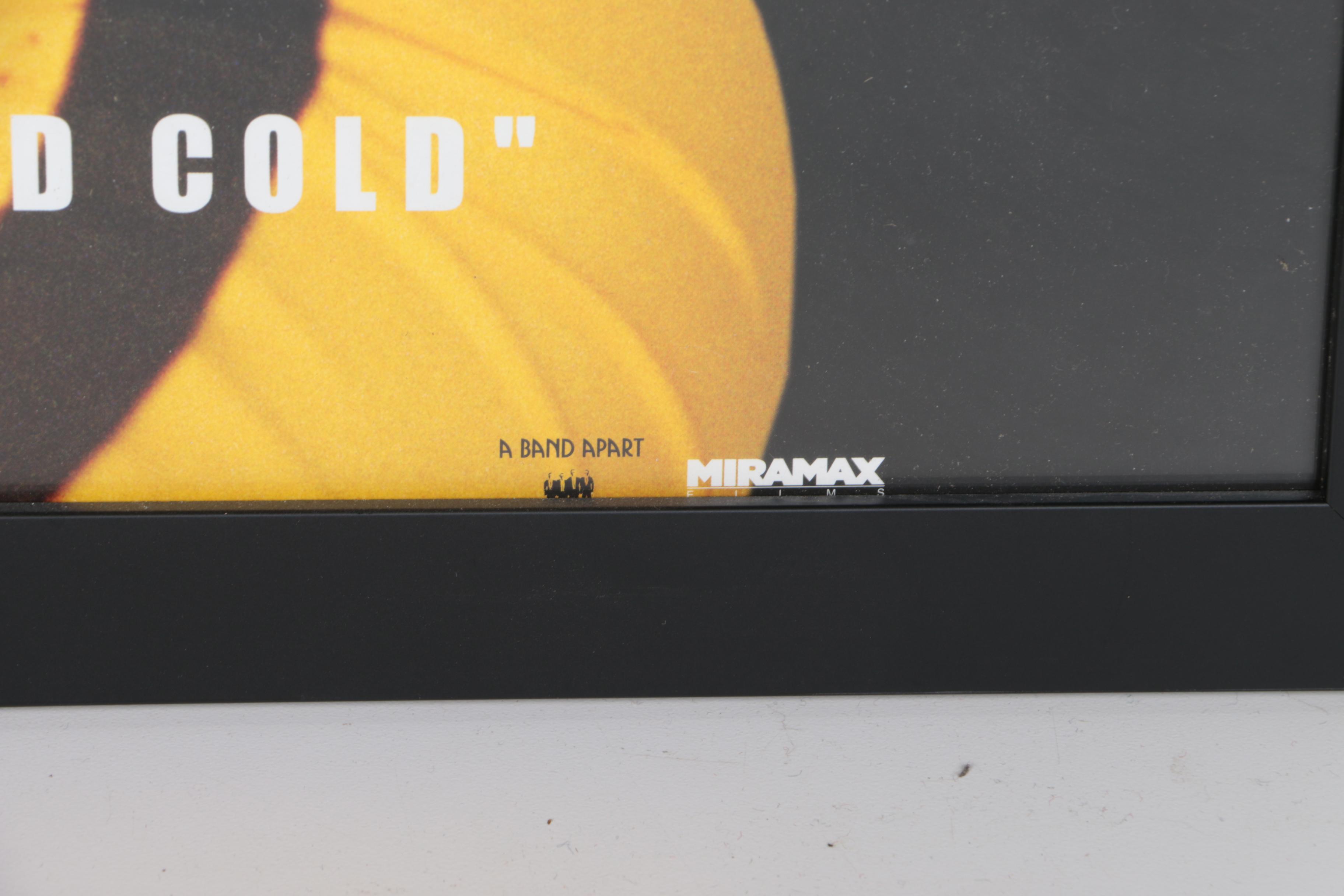 Framed Offset Lithograph Movie Poster for Kill Bill