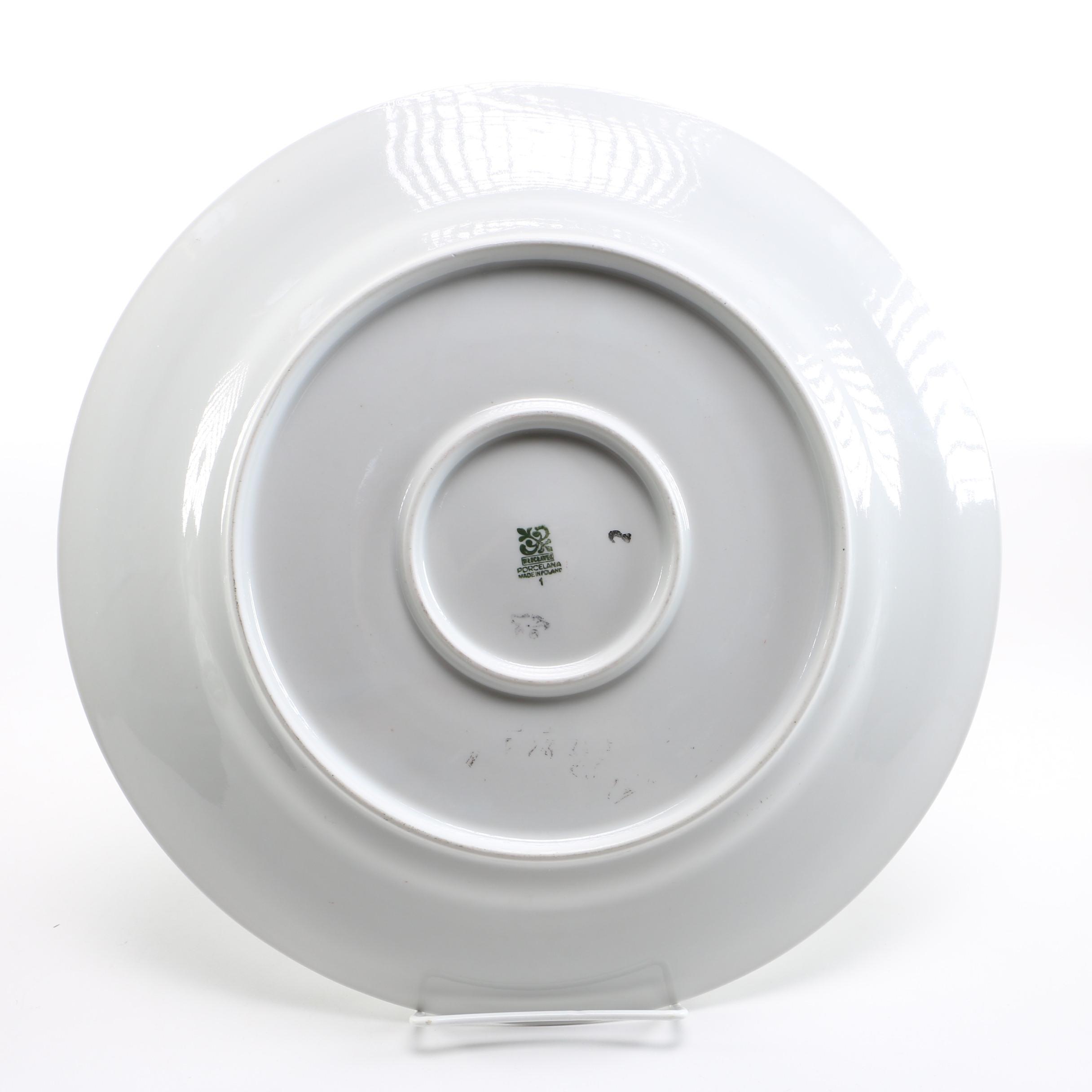 Set of Polish Porcelain Tableware