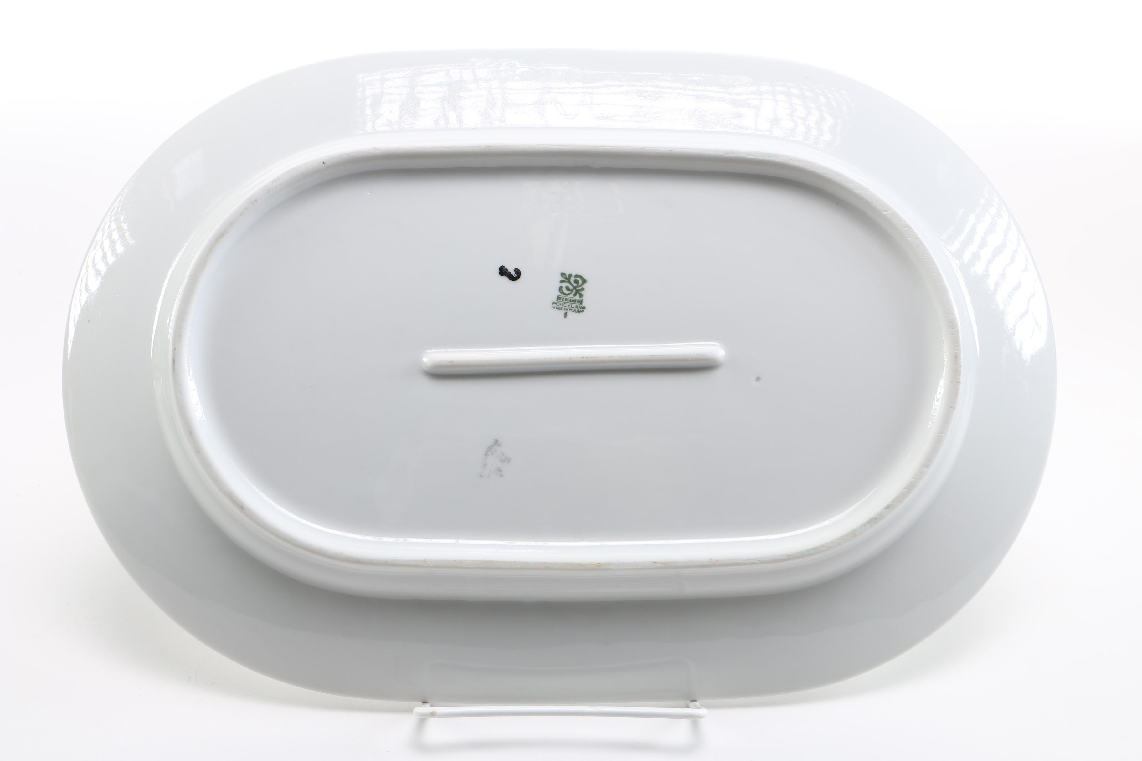 Set of Polish Porcelain Tableware