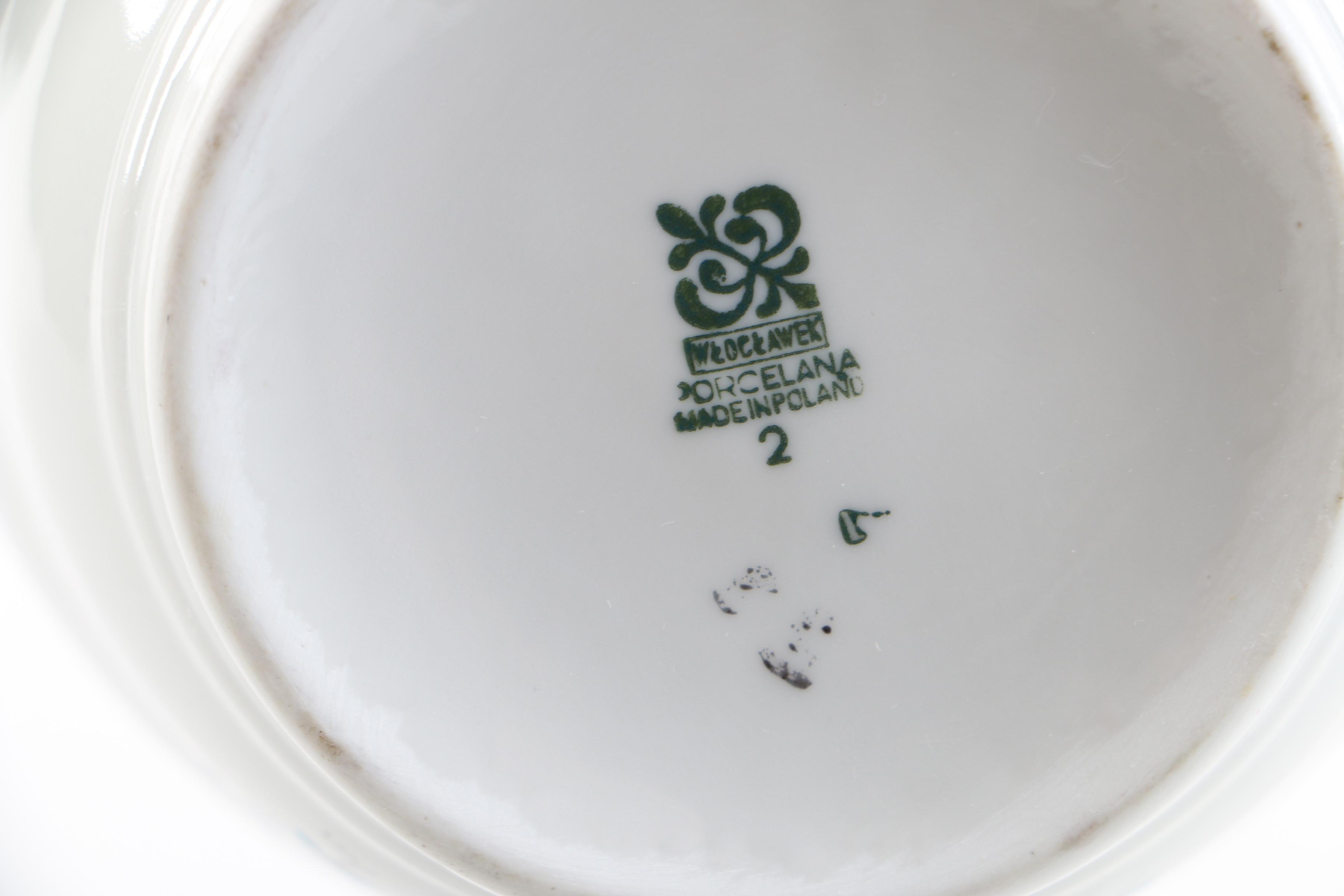 Set of Polish Porcelain Tableware