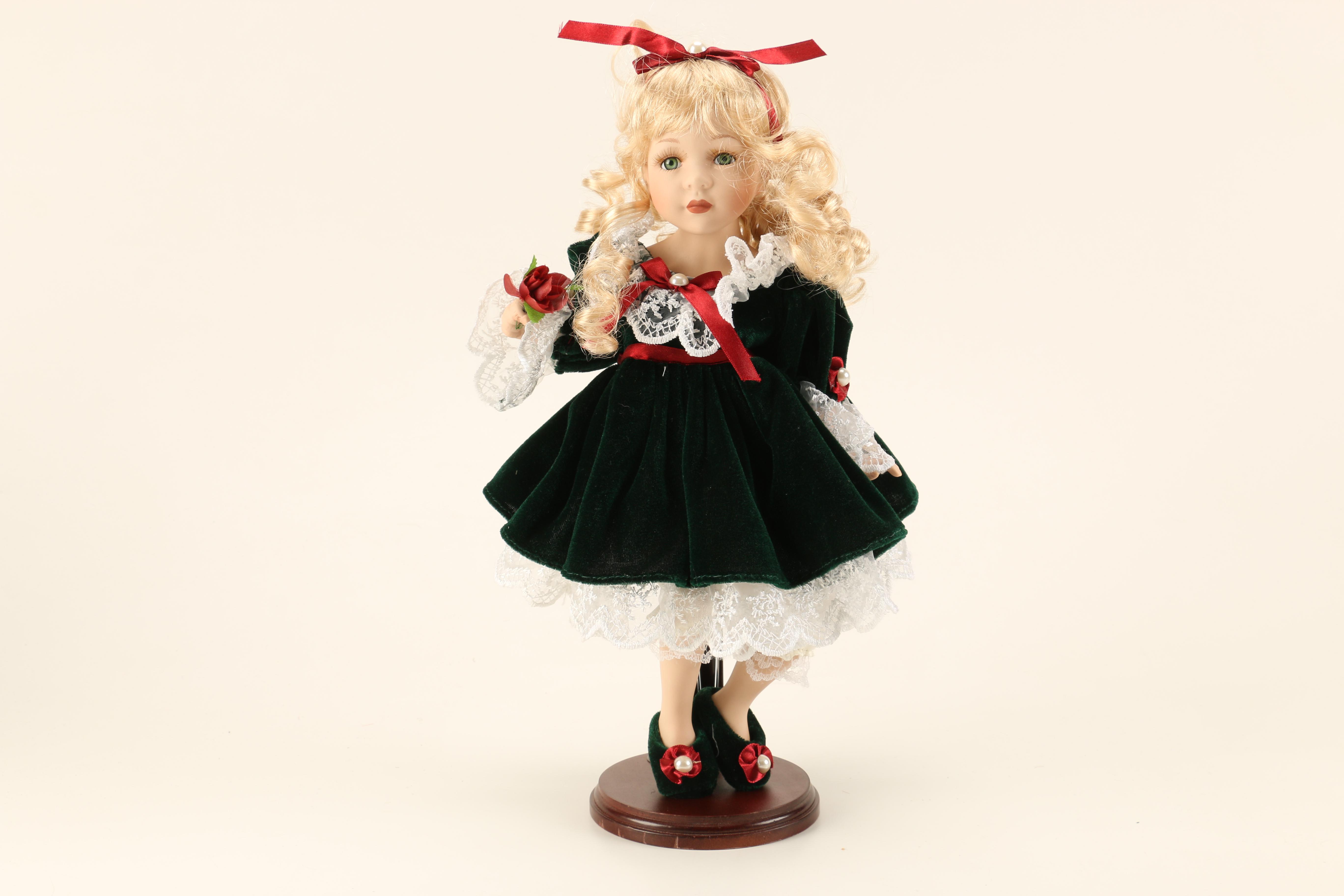 Collection of Porcelain Dolls