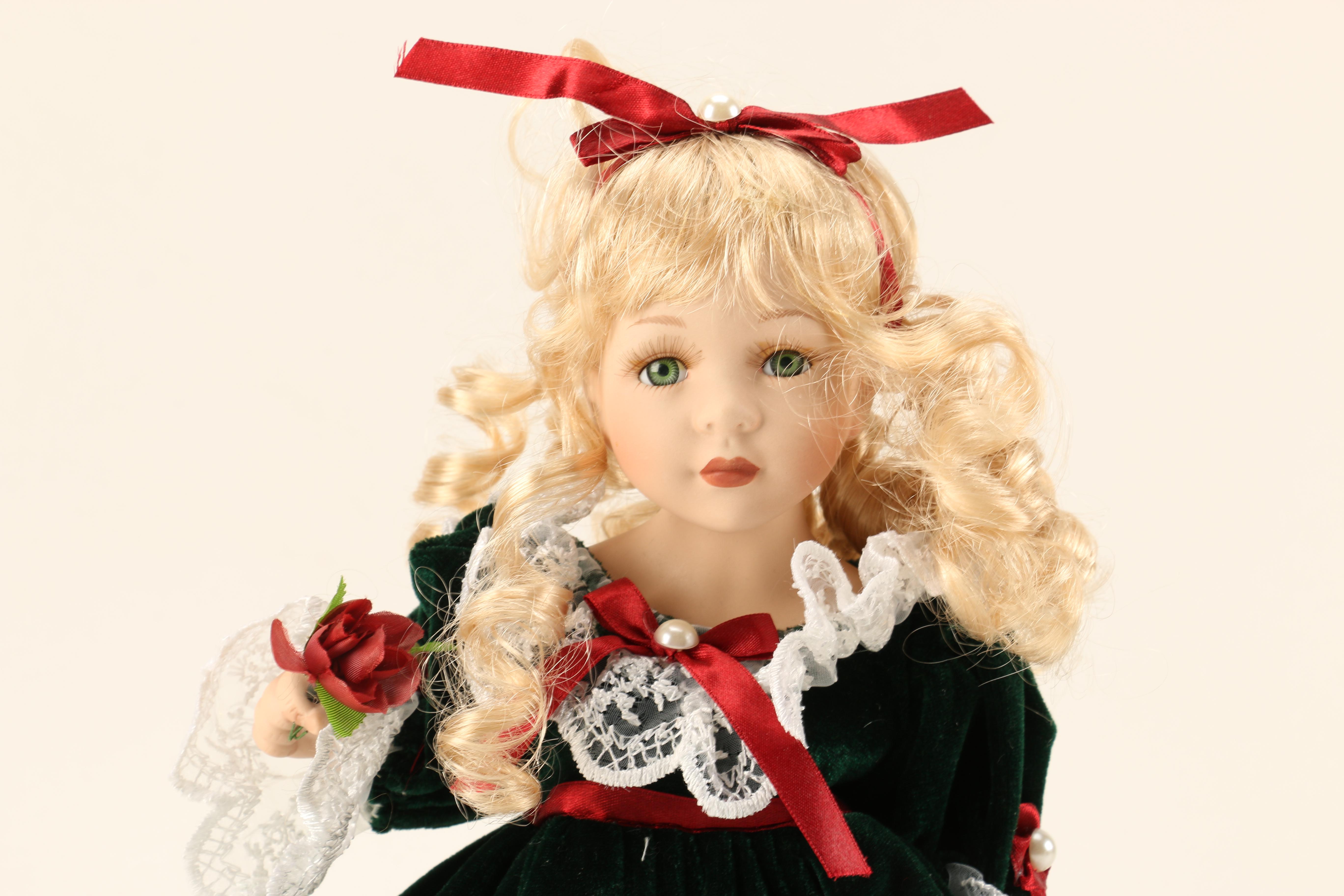 Collection of Porcelain Dolls